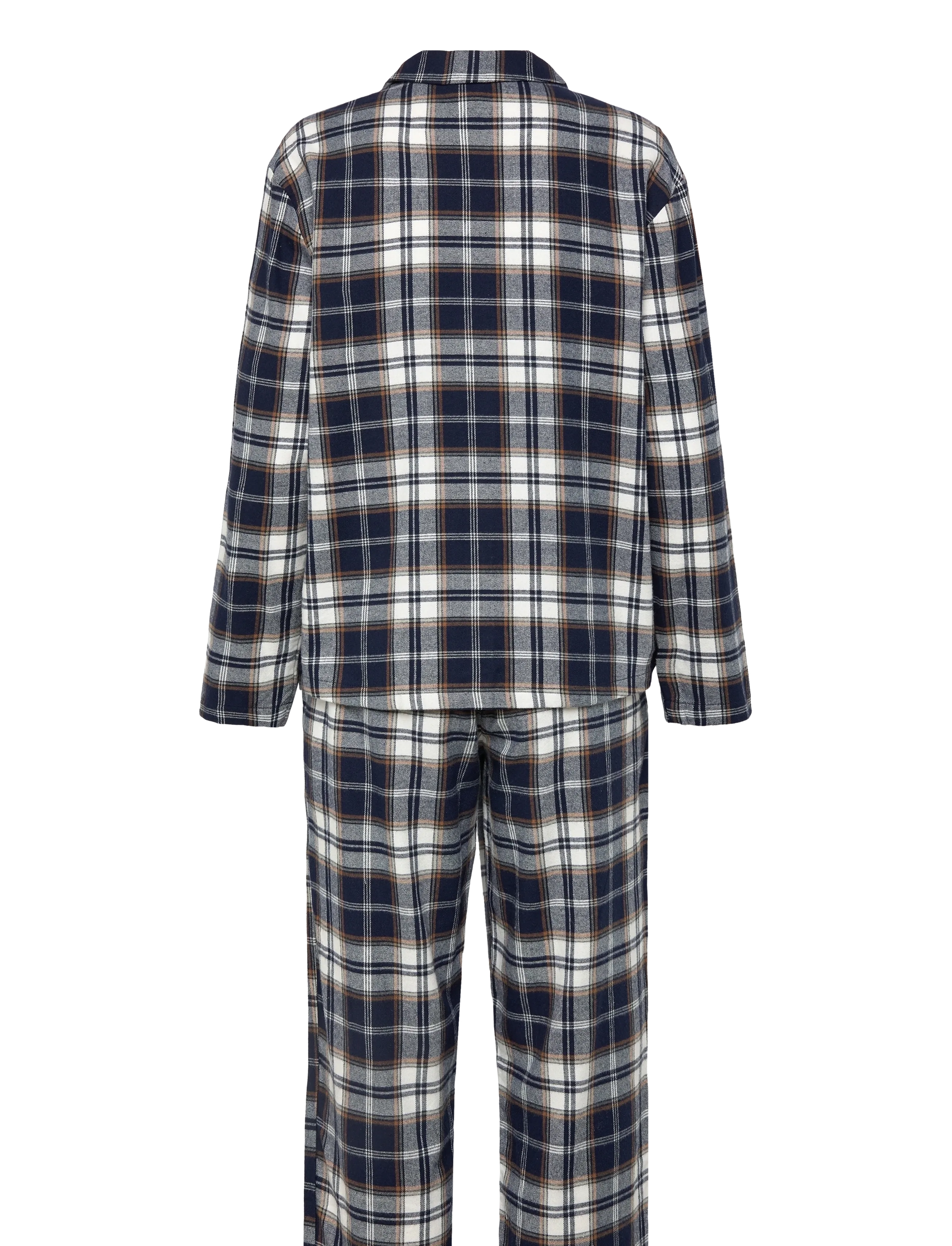 Rosemunde - RHIben LS Pyjamas Set - pyjamas - dark blue check - 1