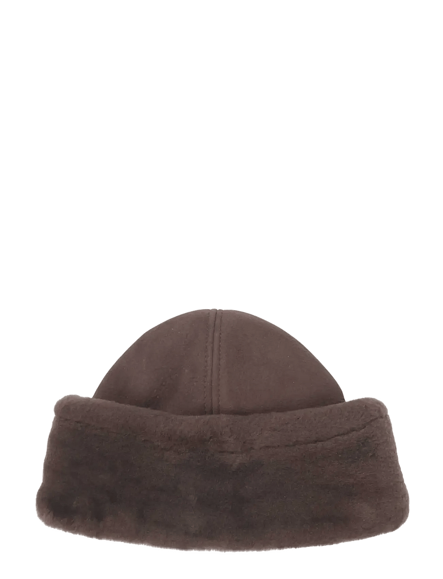 Rosemunde - RHSydney Shearling Hat - hatte - coffee brown - 0