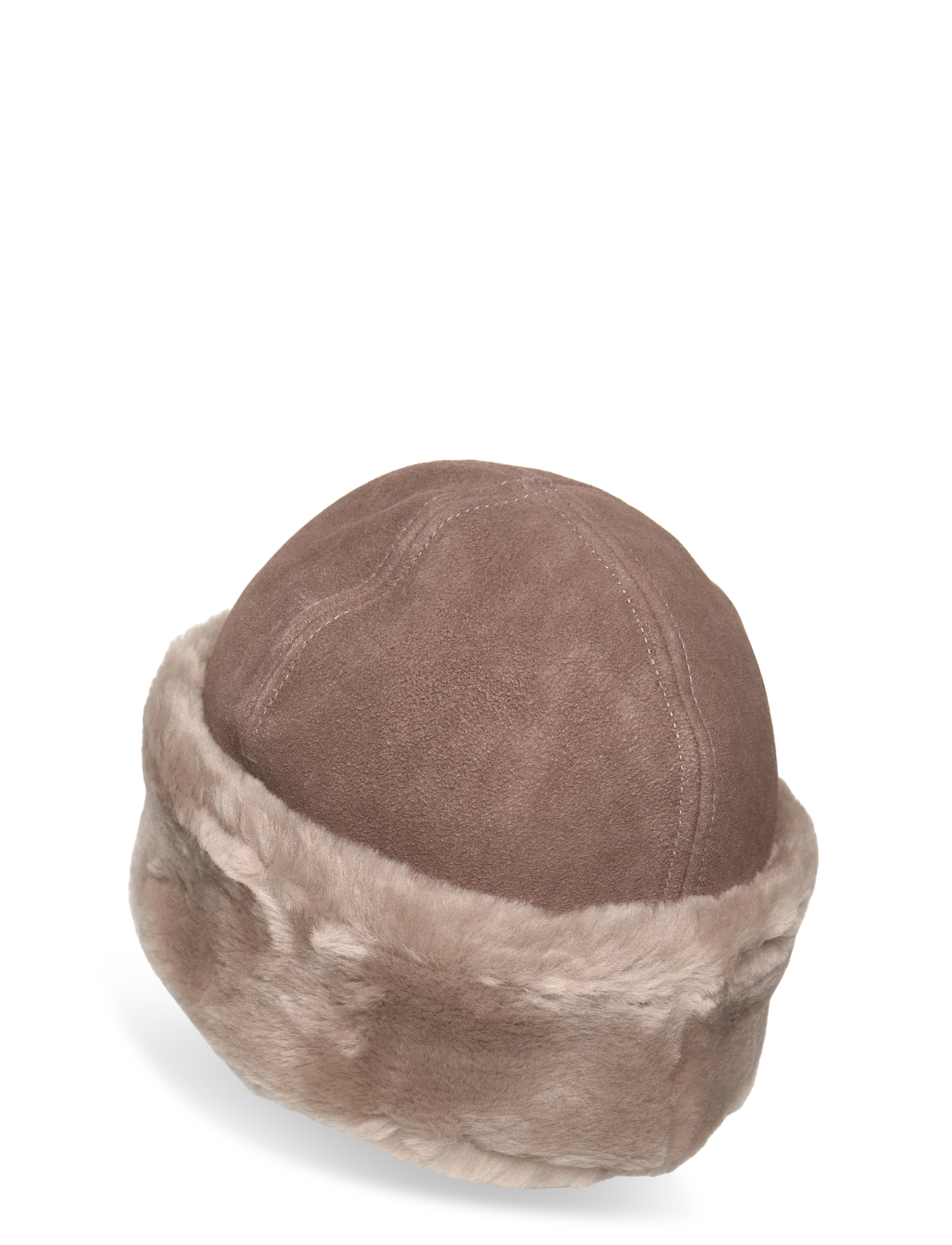 Rosemunde - RHSydney Shearling Hat - hatte - elk brown - 1