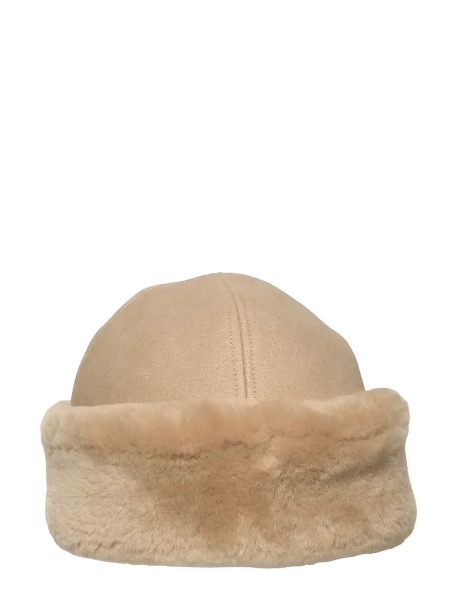 Rosemunde - RHSydney Shearling Hat - mütsid - taupe - 0