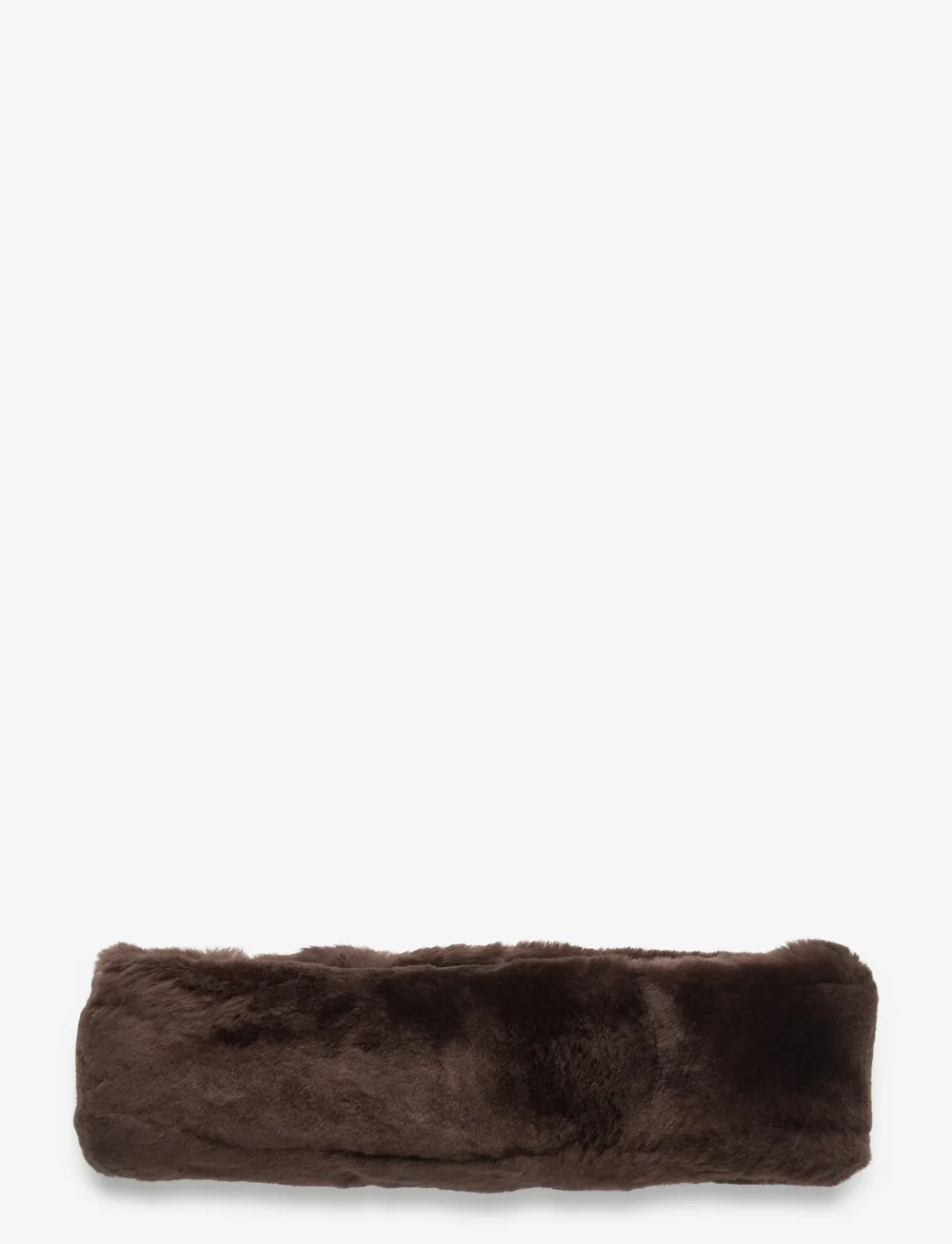 Rosemunde - RHSydney Shearling Head Band - galvos raiščiai - coffee brown - 0