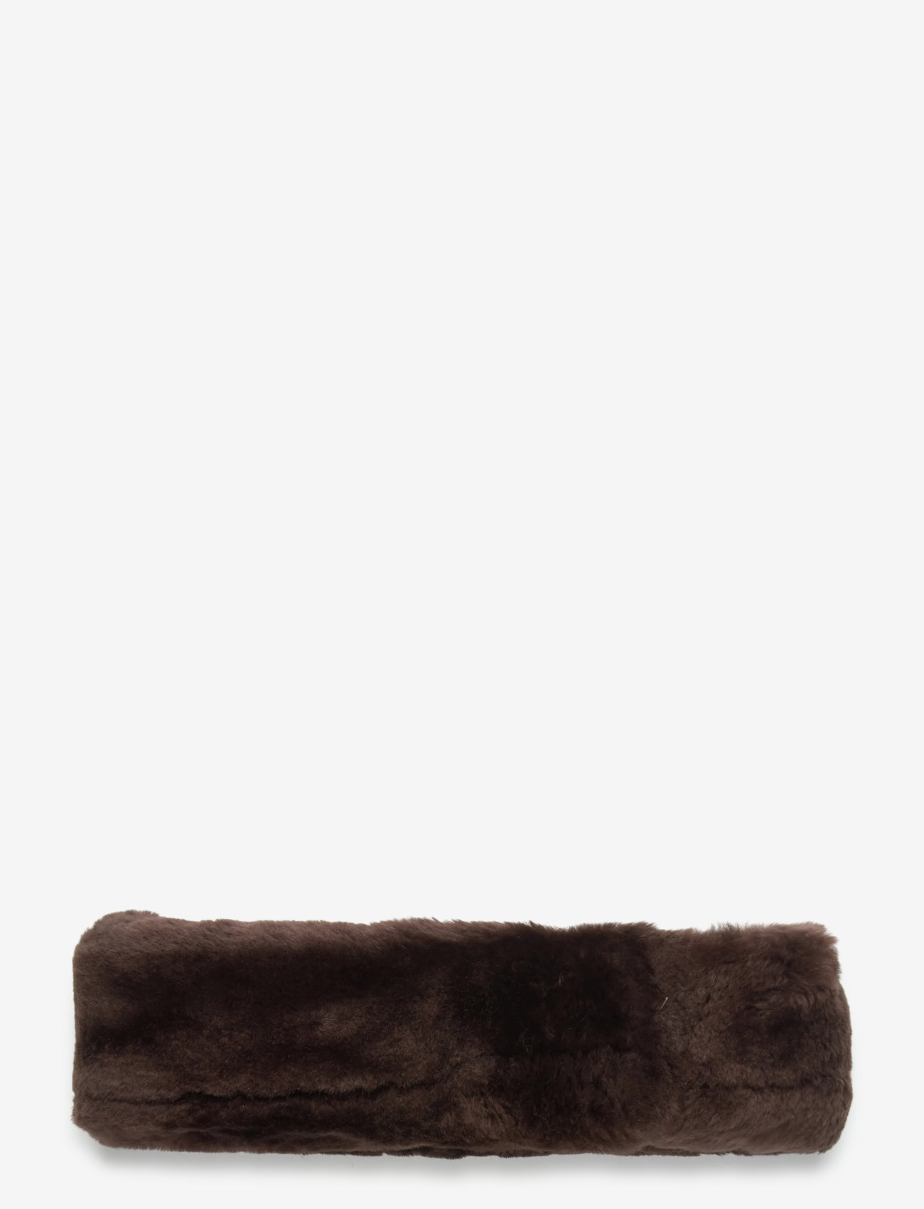 Rosemunde - RHSydney Shearling Head Band - stirnbänder - coffee brown - 1