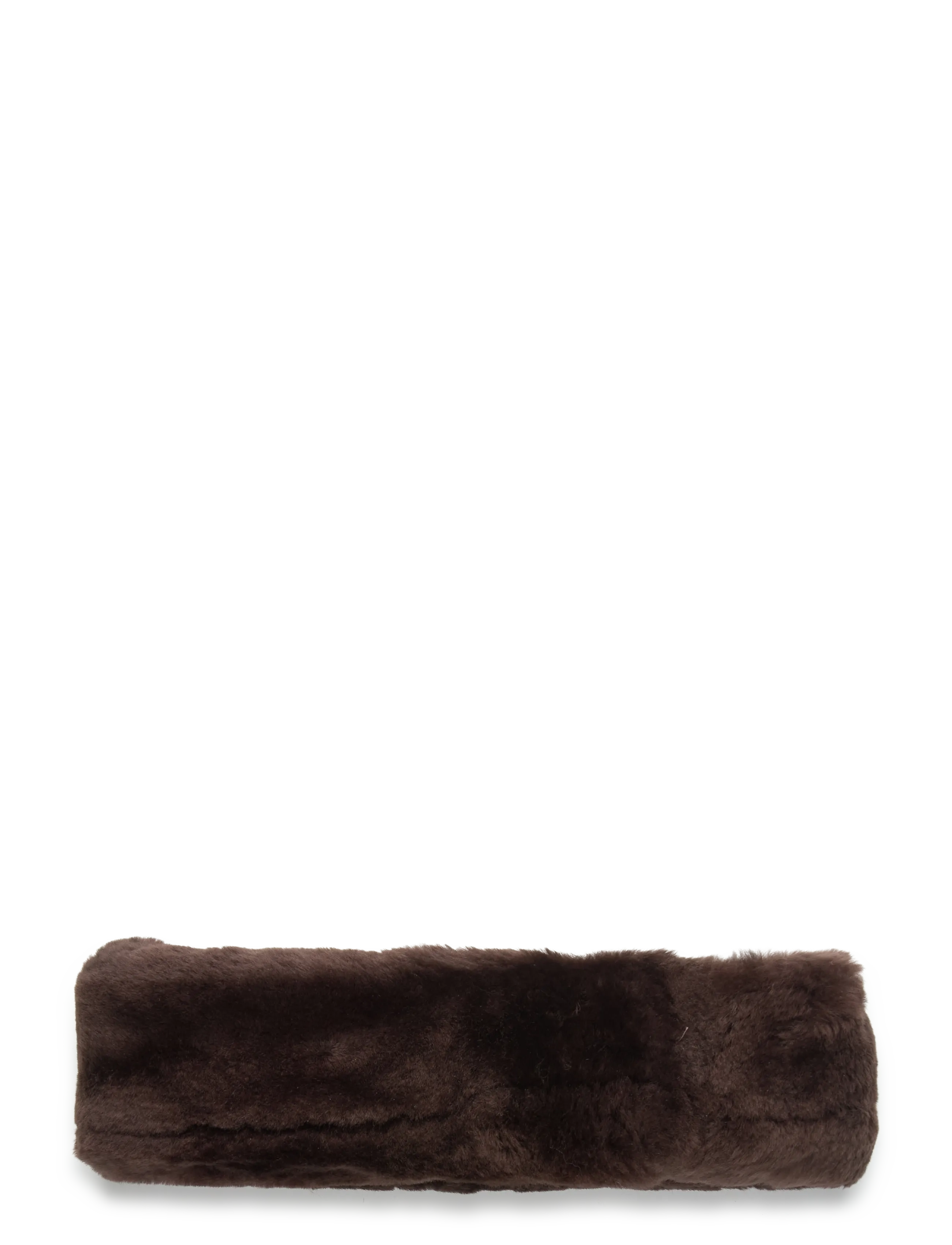 Rosemunde - RHSydney Shearling Head Band - laveste priser - coffee brown - 1