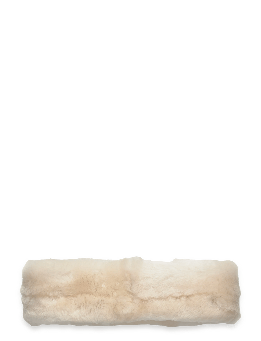 Rosemunde - RHSydney Shearling Head Band - hårbånd - ivory - 1