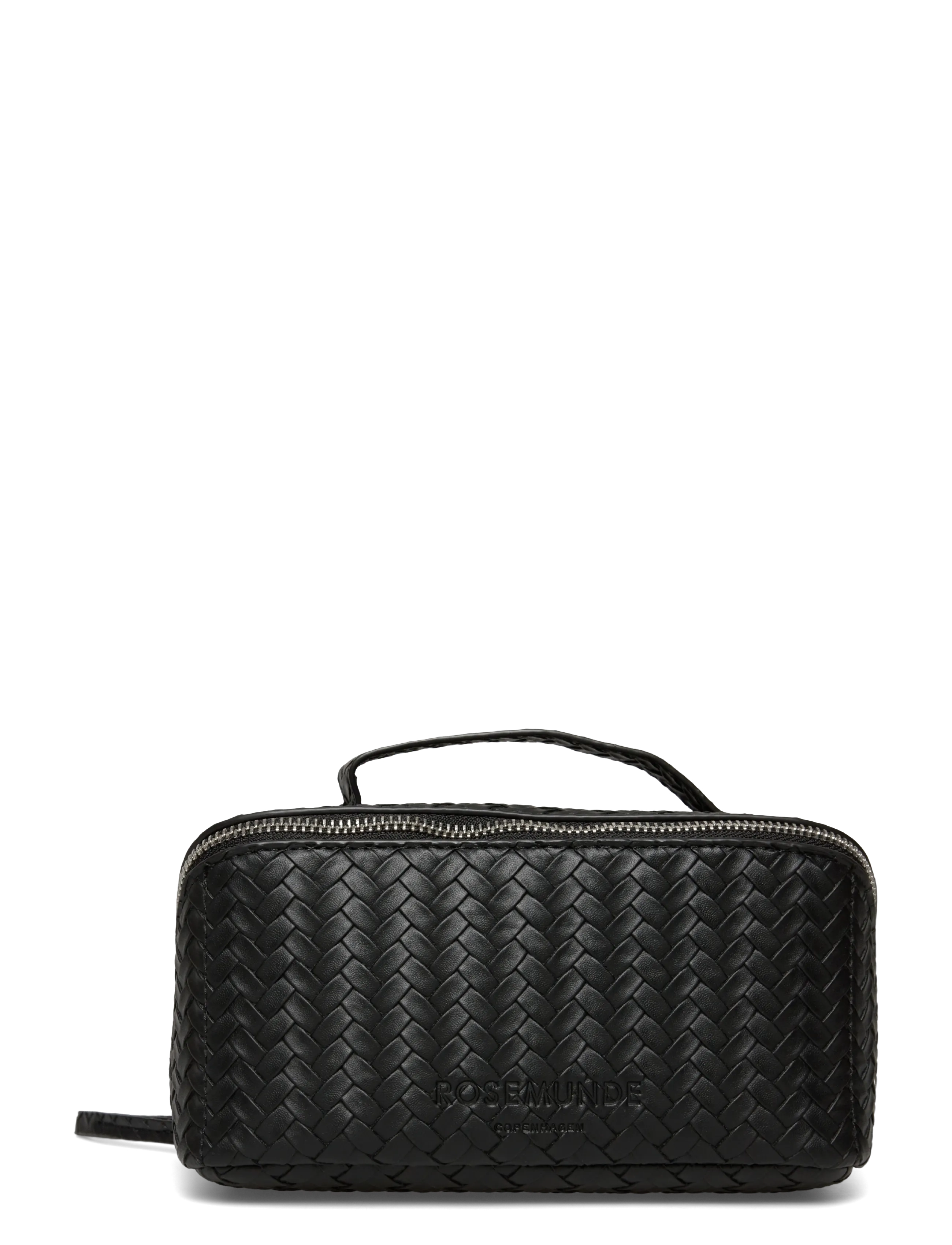 Rosemunde RBRemi Small Cosmetics Case - Toilettasker - BLACK SILVER / black