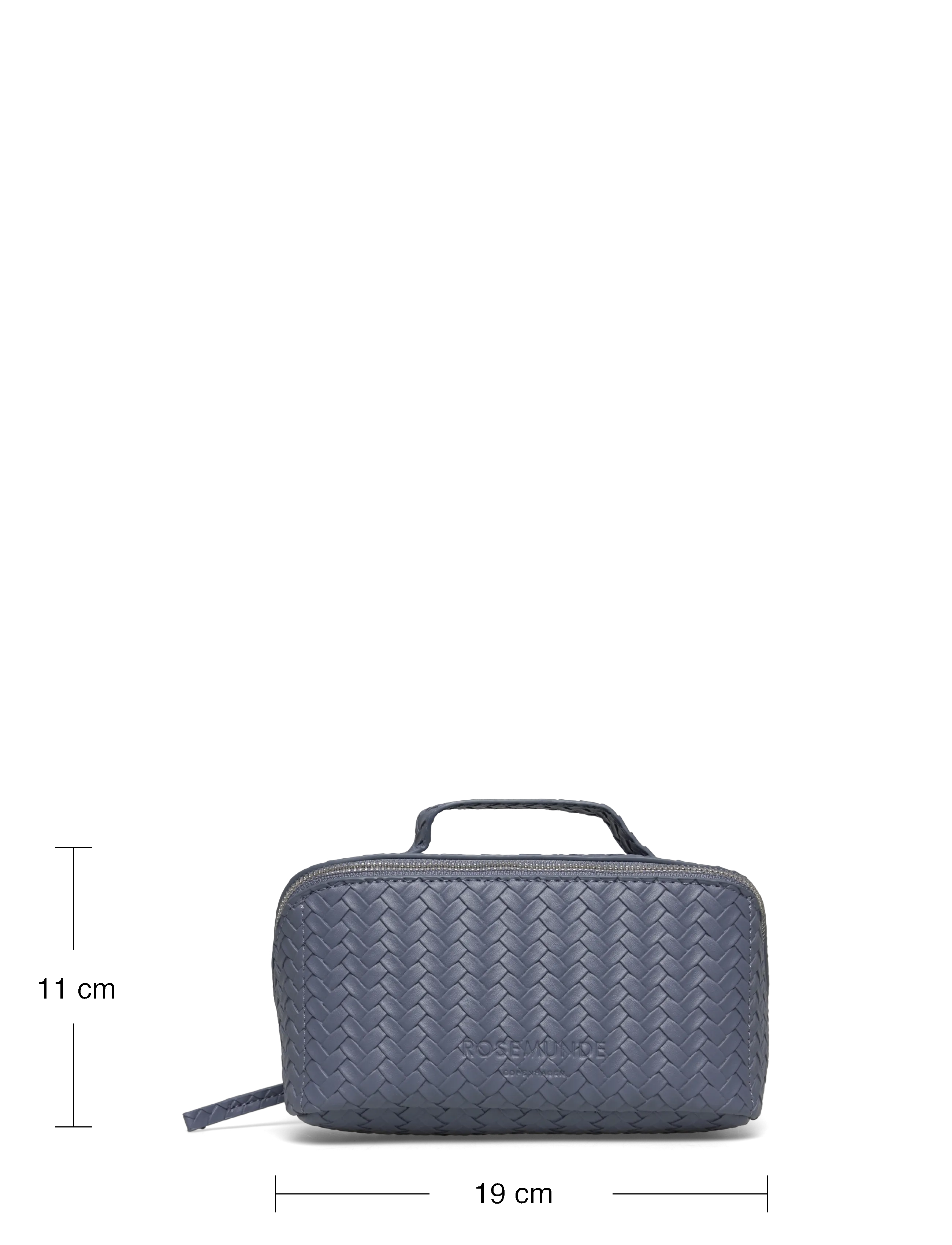 Rosemunde - RBRemi Small Cosmetics Case - makeup bags - grey blue silver - 3