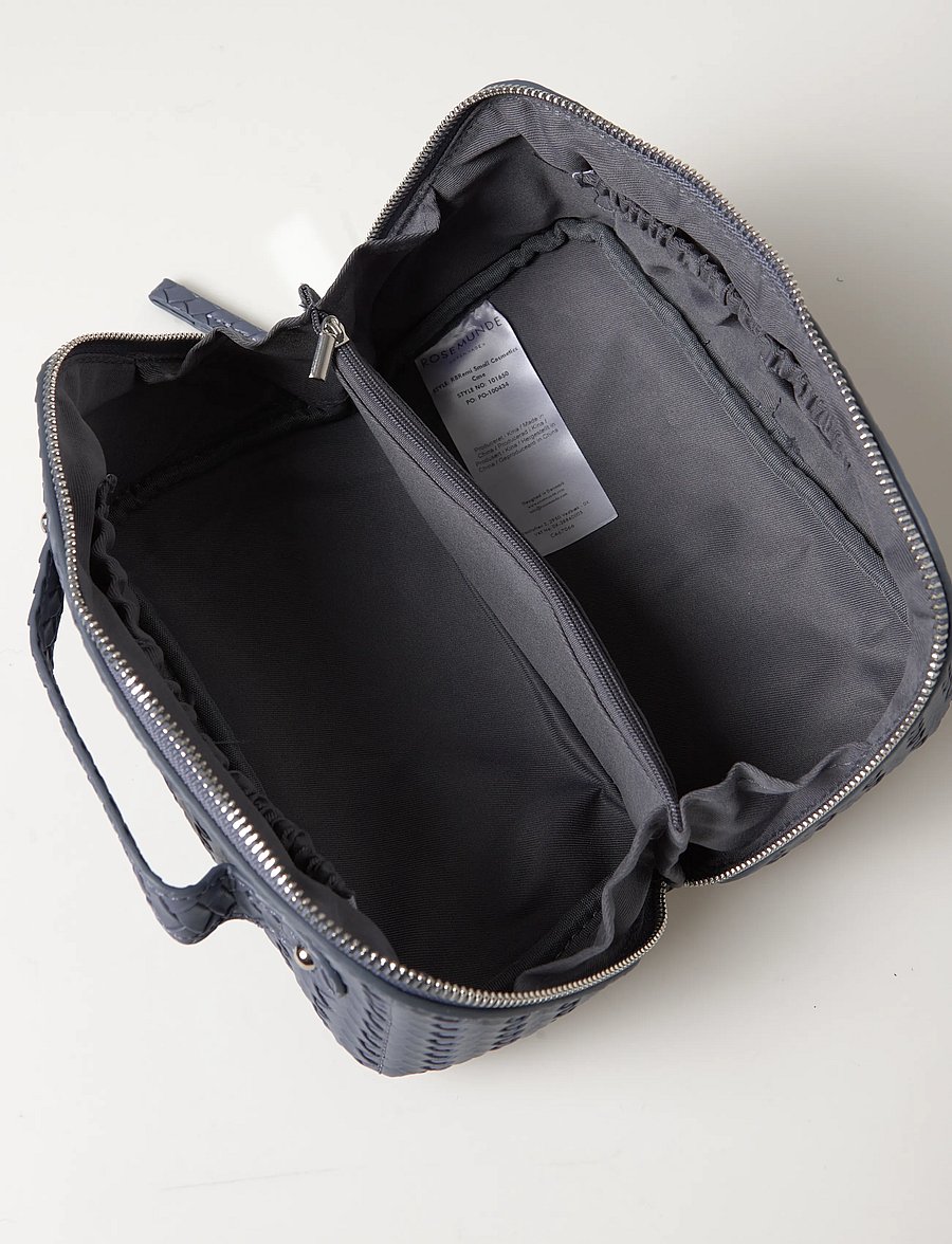 Rosemunde - RBRemi Small Cosmetics Case - toilettasker - grey blue silver - 4