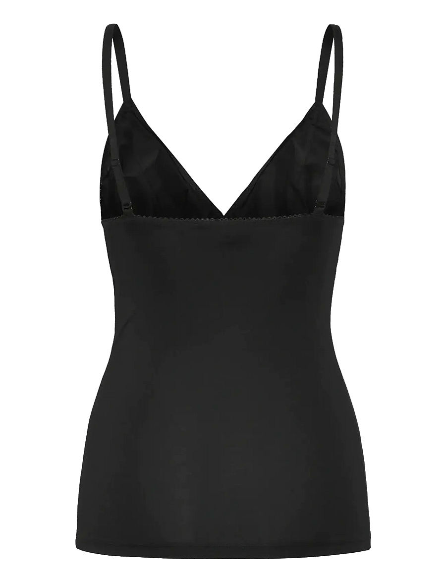 Rosemunde - RWBillie SL Cup Strap Top - overdele - black - 1