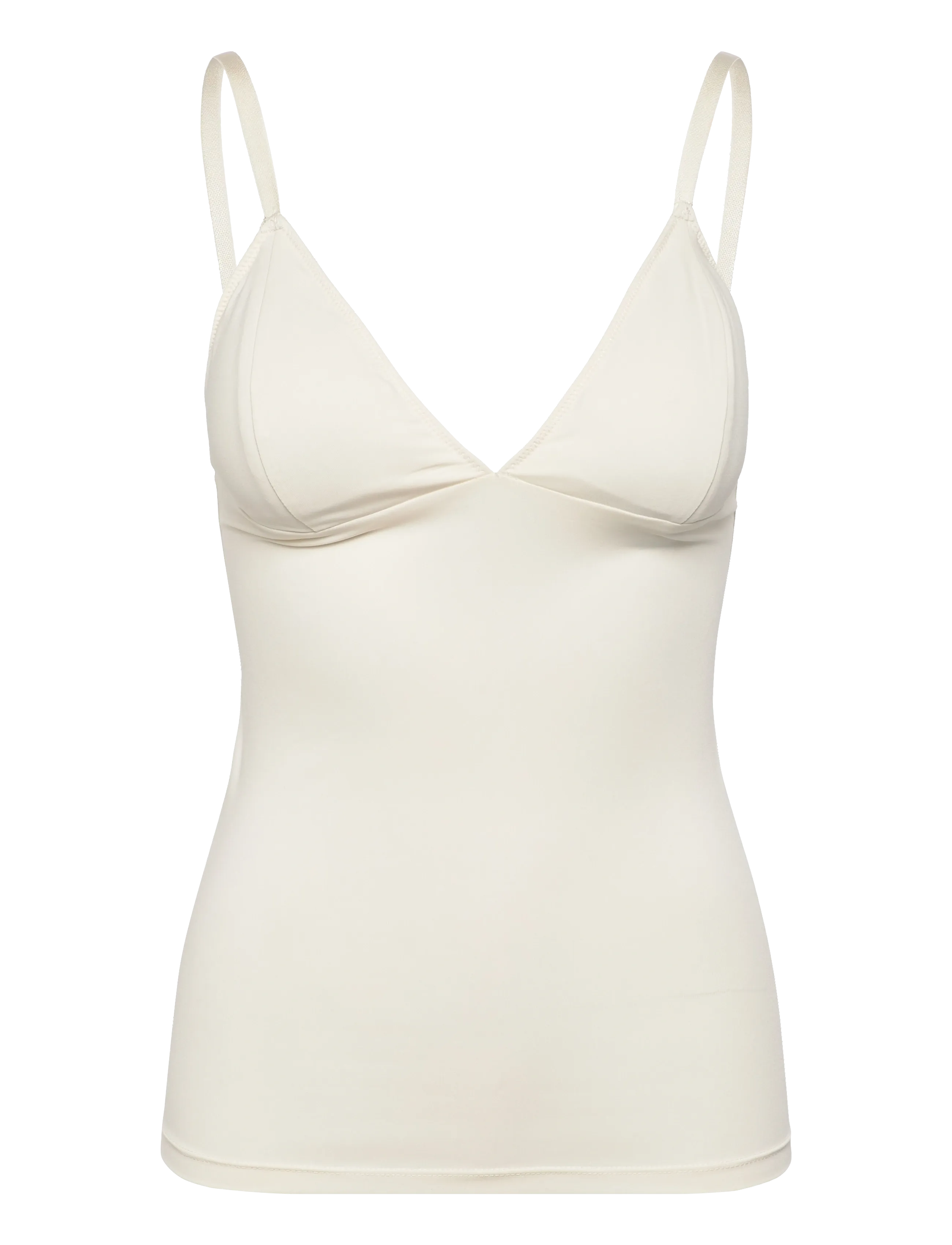 Rosemunde RWBillie SL Cup Strap Top - Apatinis trikotažas - IVORY / cream