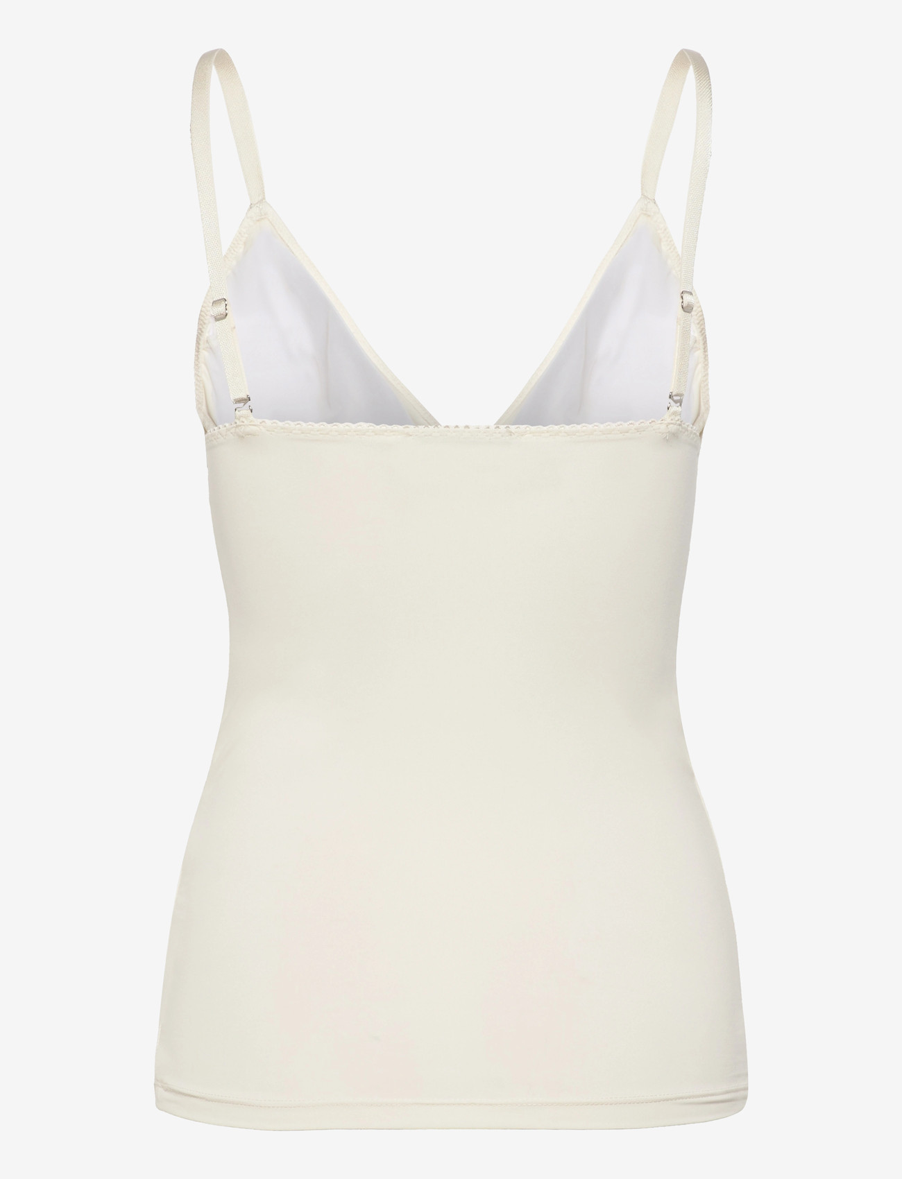 Rosemunde - RWBillie SL Cup Strap Top - overdele - ivory - 2