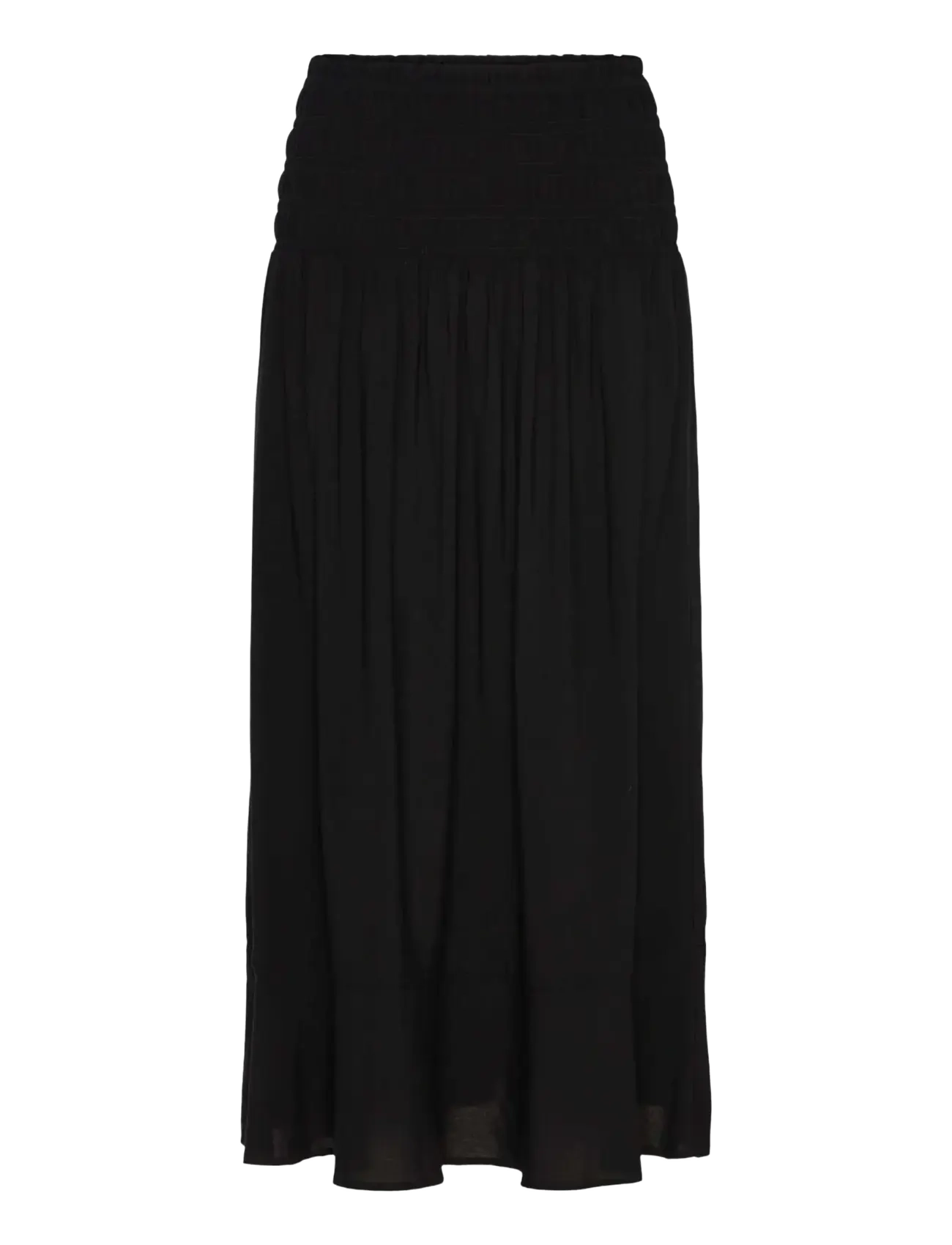 Rosemunde RWElif Ankle Smock Skirt - Nederdele - BLACK / black
