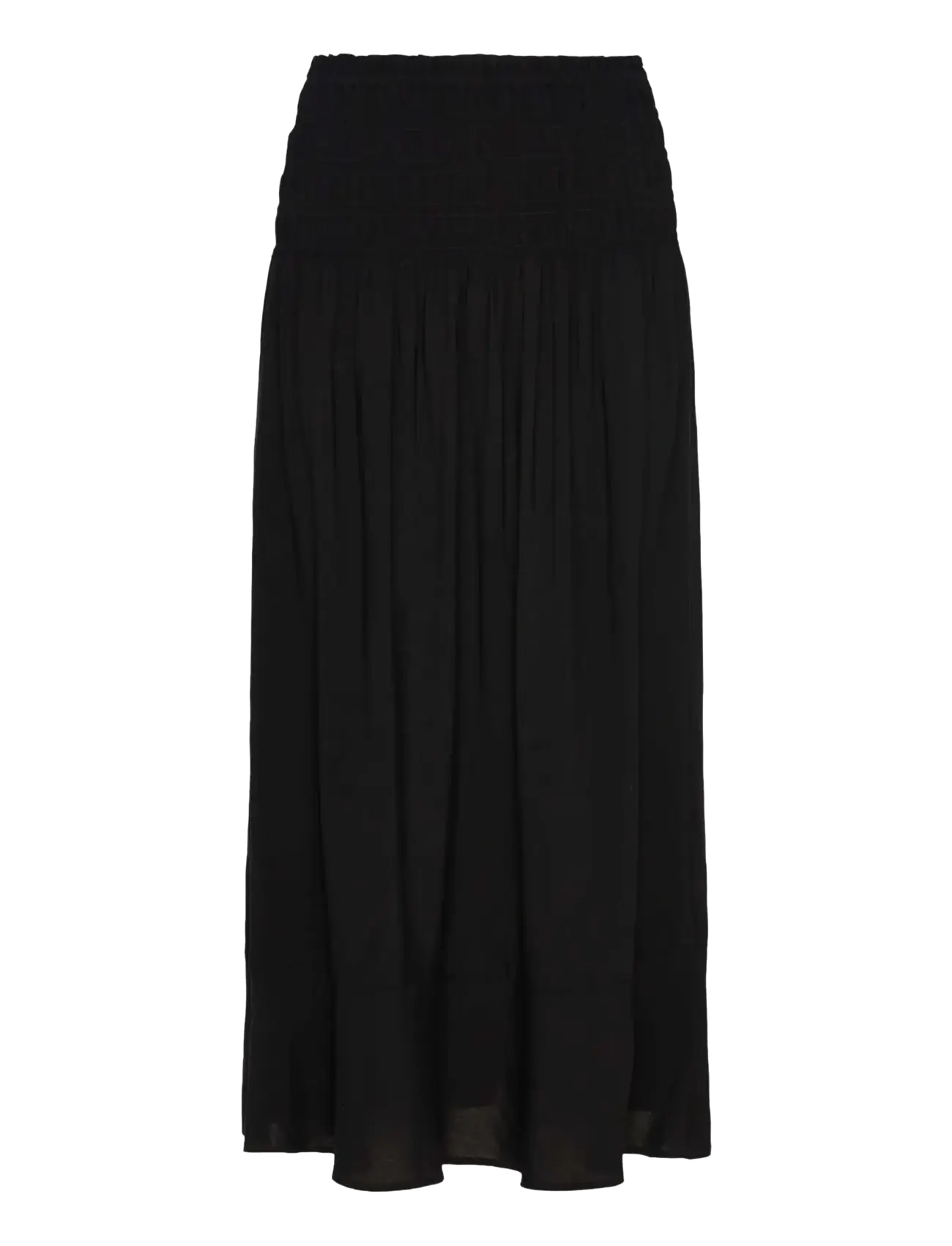 Rosemunde - RWElif Ankle Smock Skirt - maxi nederdele - black - 2