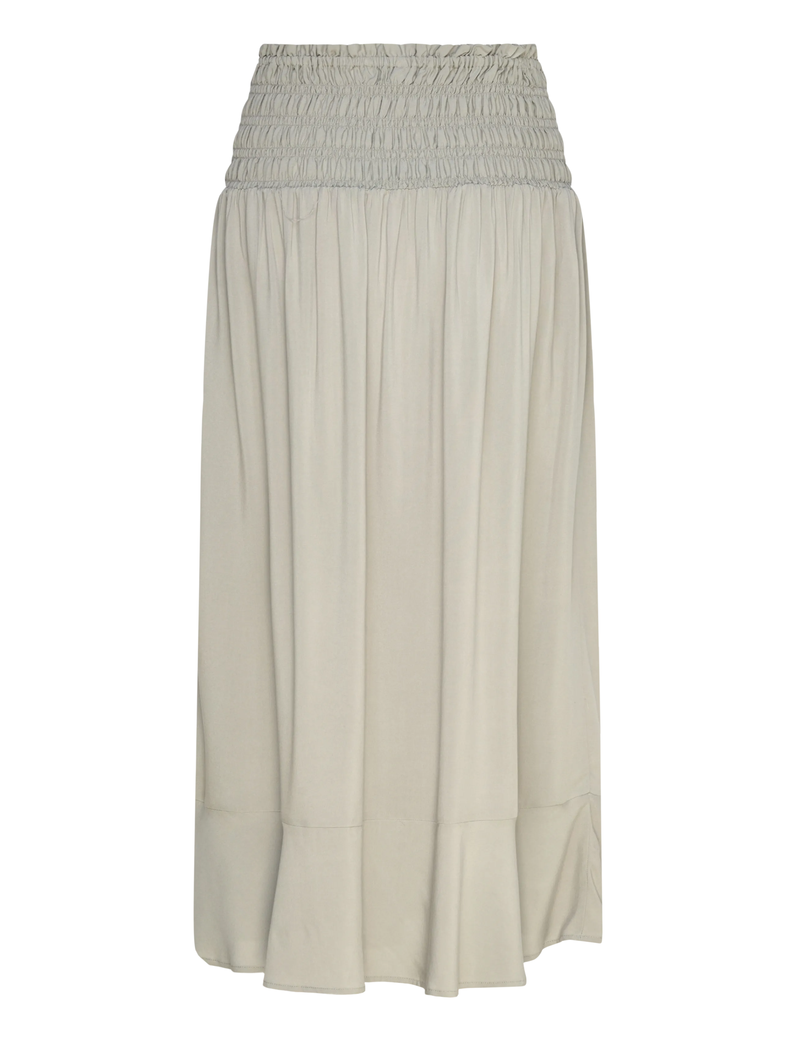 Rosemunde - RWElif Ankle Smock Skirt - maksiseelikud - dried sage - 1
