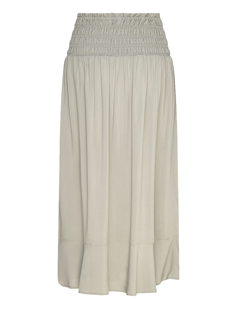 Rosemunde - RWElif Ankle Smock Skirt - maxi röcke - dried sage - 2