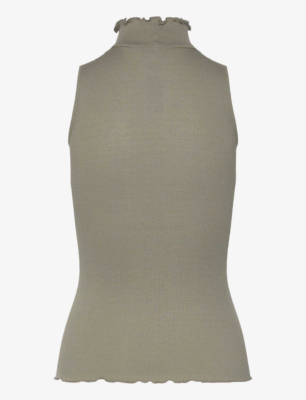 Rosemunde - RWBernadine Organic SL Top - tanktops - dried sage - 2