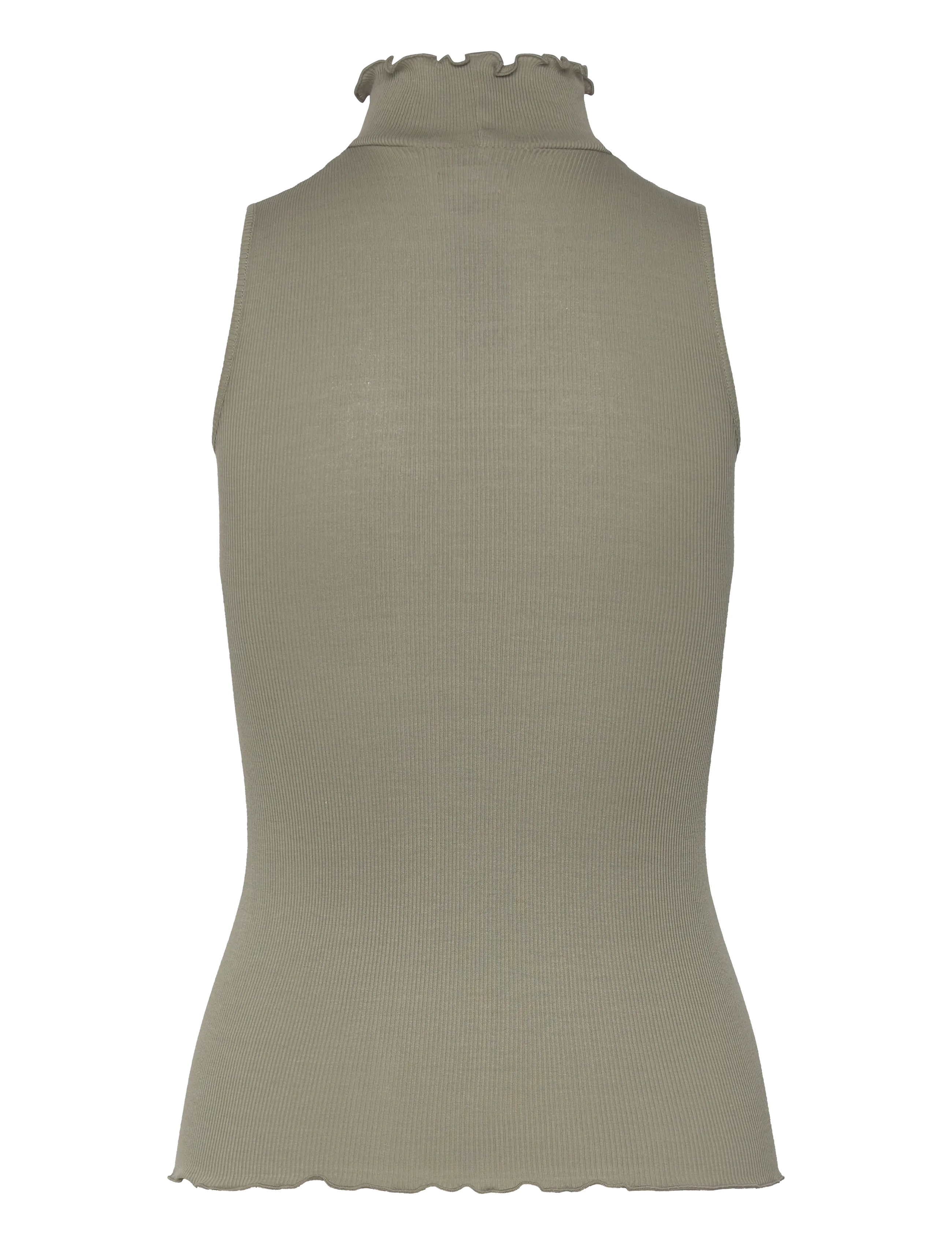 Rosemunde - RWBernadine Organic SL Top - topid ja varrukateta alussärgid - dried sage - 2