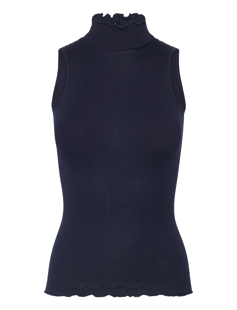 Rosemunde - RWBernadine Organic SL Top - sleeveless tops - navy - 0