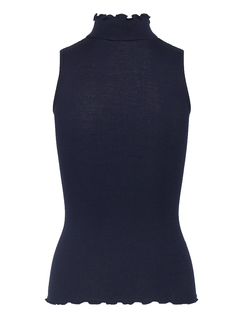 Rosemunde - RWBernadine Organic SL Top - sleeveless tops - navy - 1