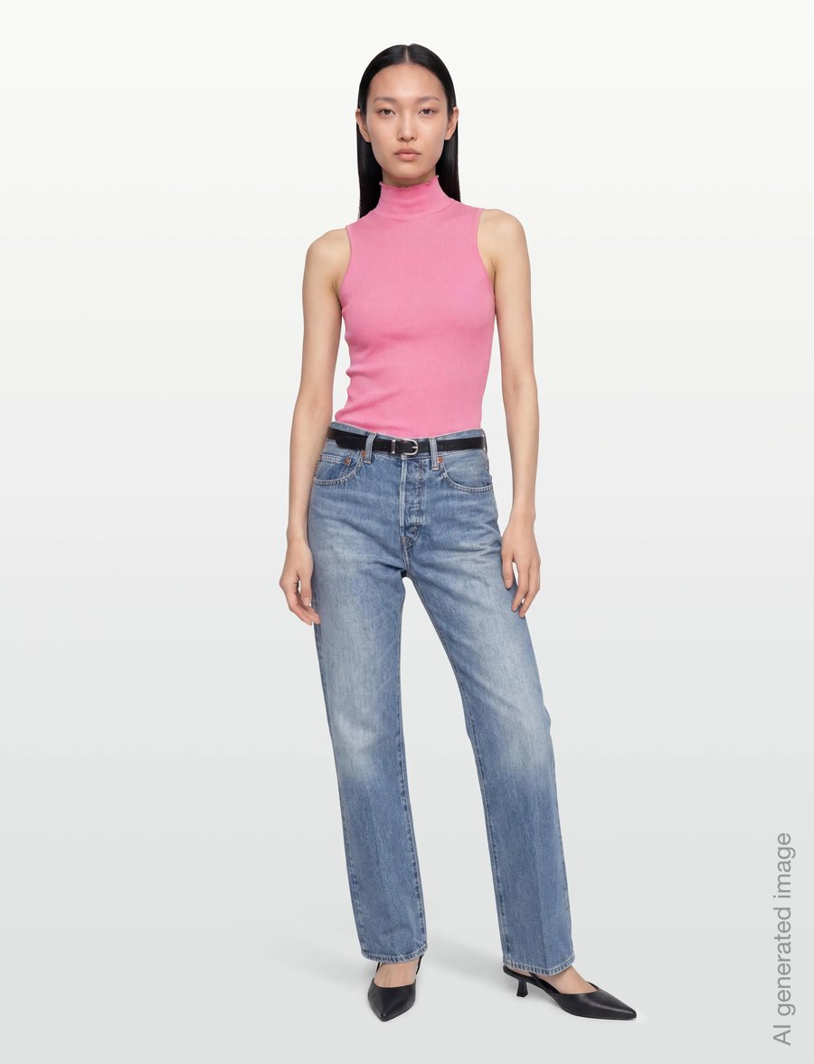 Rosemunde - RWBernadine Organic SL Top - Ärmellose tops - sea pink - 0