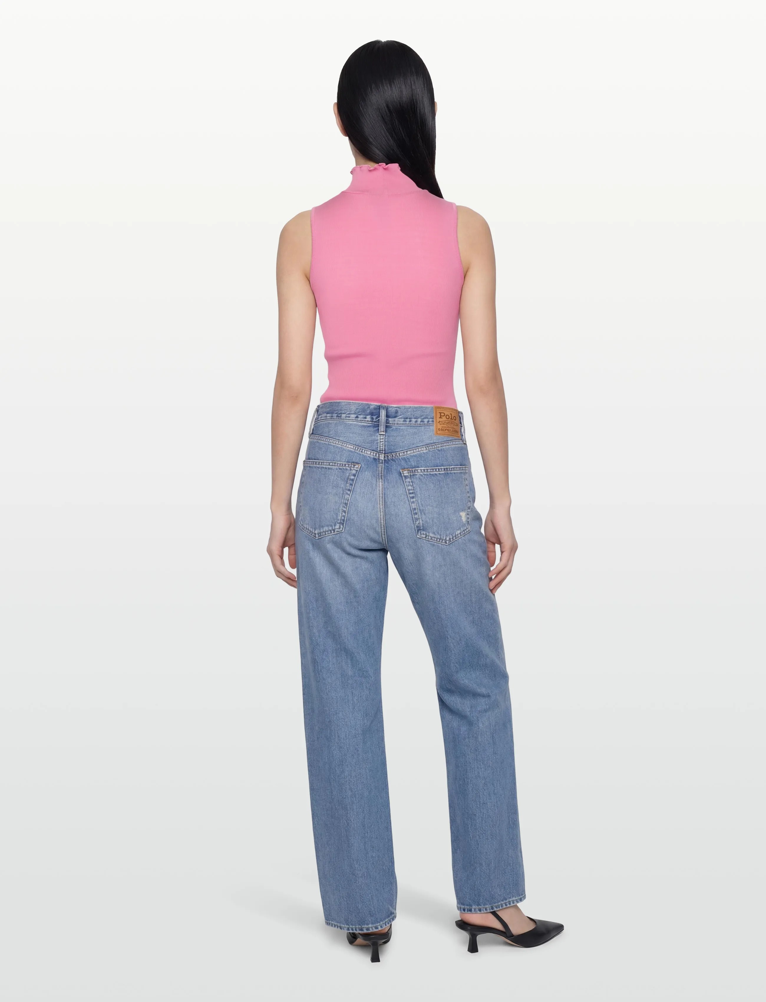 Rosemunde - RWBernadine Organic SL Top - tanktops - sea pink - 4