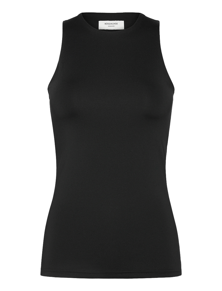Rosemunde - RWBillie SL Boxer Tank Top - Ärmellose tops - black - 1