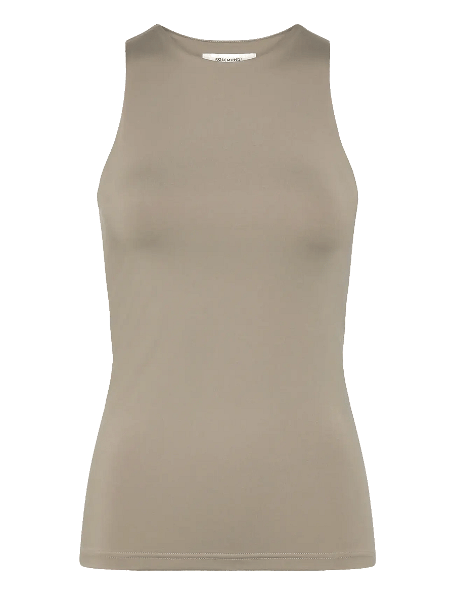 Rosemunde - RWBillie SL Boxer Tank Top - linnen - dried sage - 1