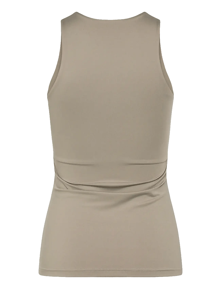 Rosemunde - RWBillie SL Boxer Tank Top - linnen - dried sage - 2