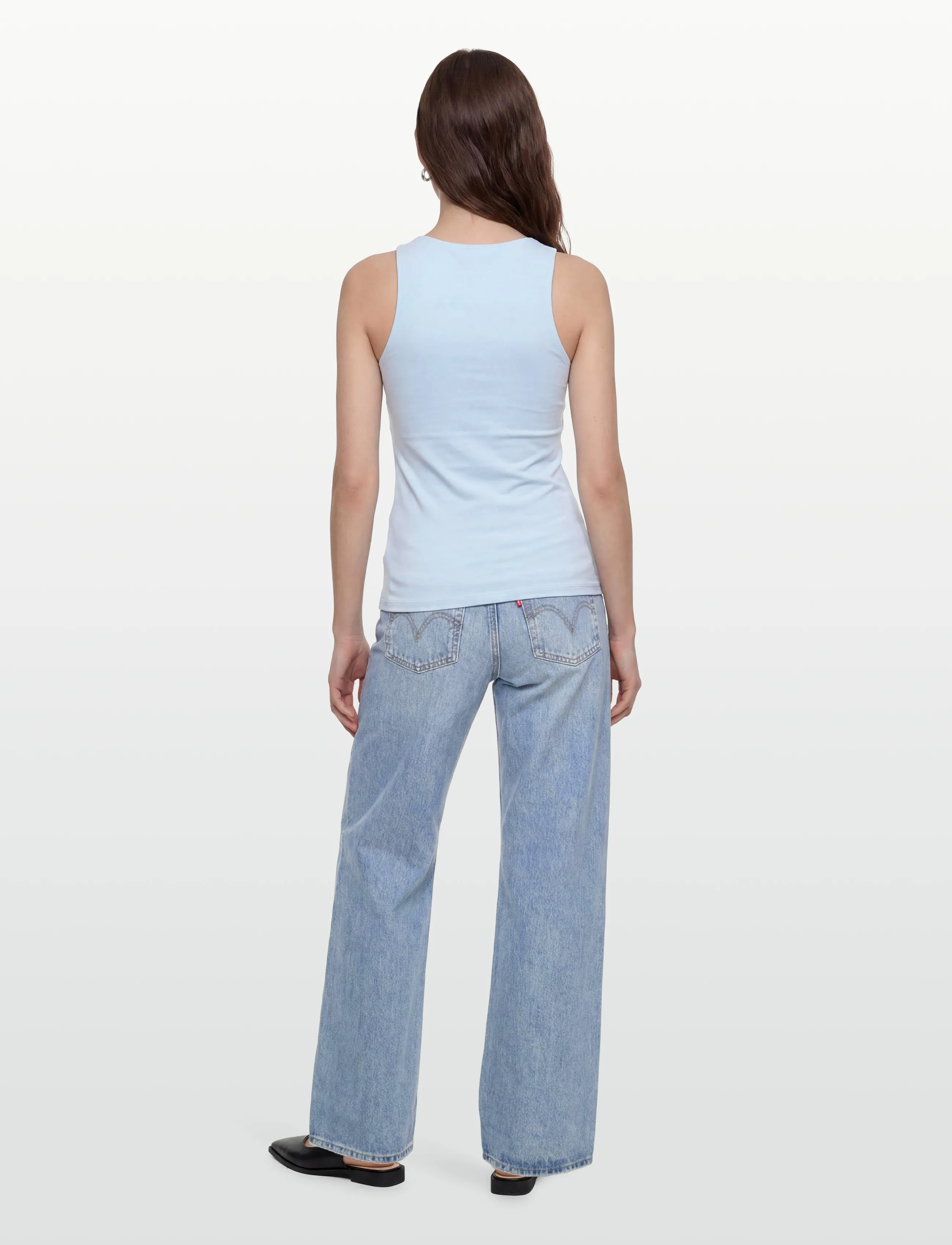 Rosemunde - RWBillie SL Boxer Tank Top - tanktops - nantucket blue - 4