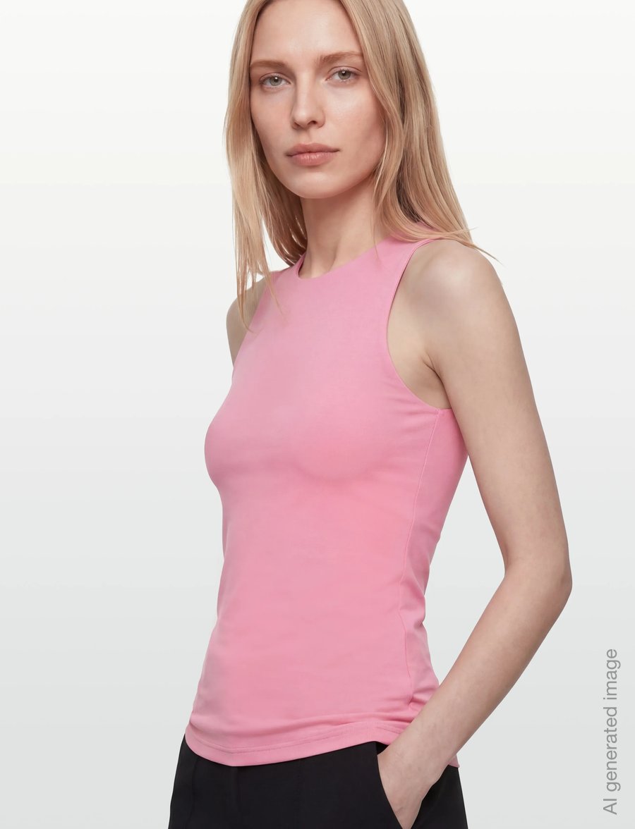 Rosemunde - RWBillie SL Boxer Tank Top - Ärmellose tops - sea pink - 3