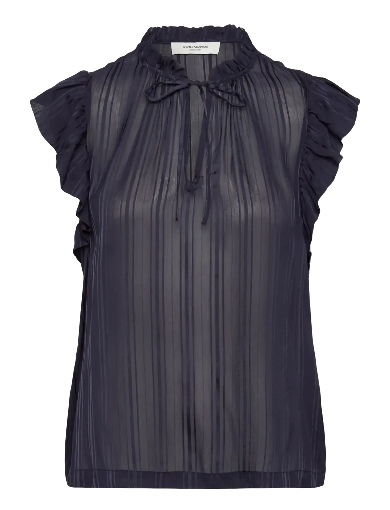 Rosemunde RWGloria SL Top - Lühikeste varrukatega pluusid - NAVY / navy