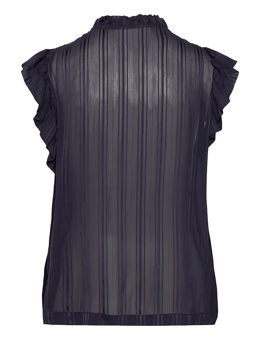 Rosemunde - RWGloria SL Top - lyhythihaiset puserot - navy - 2