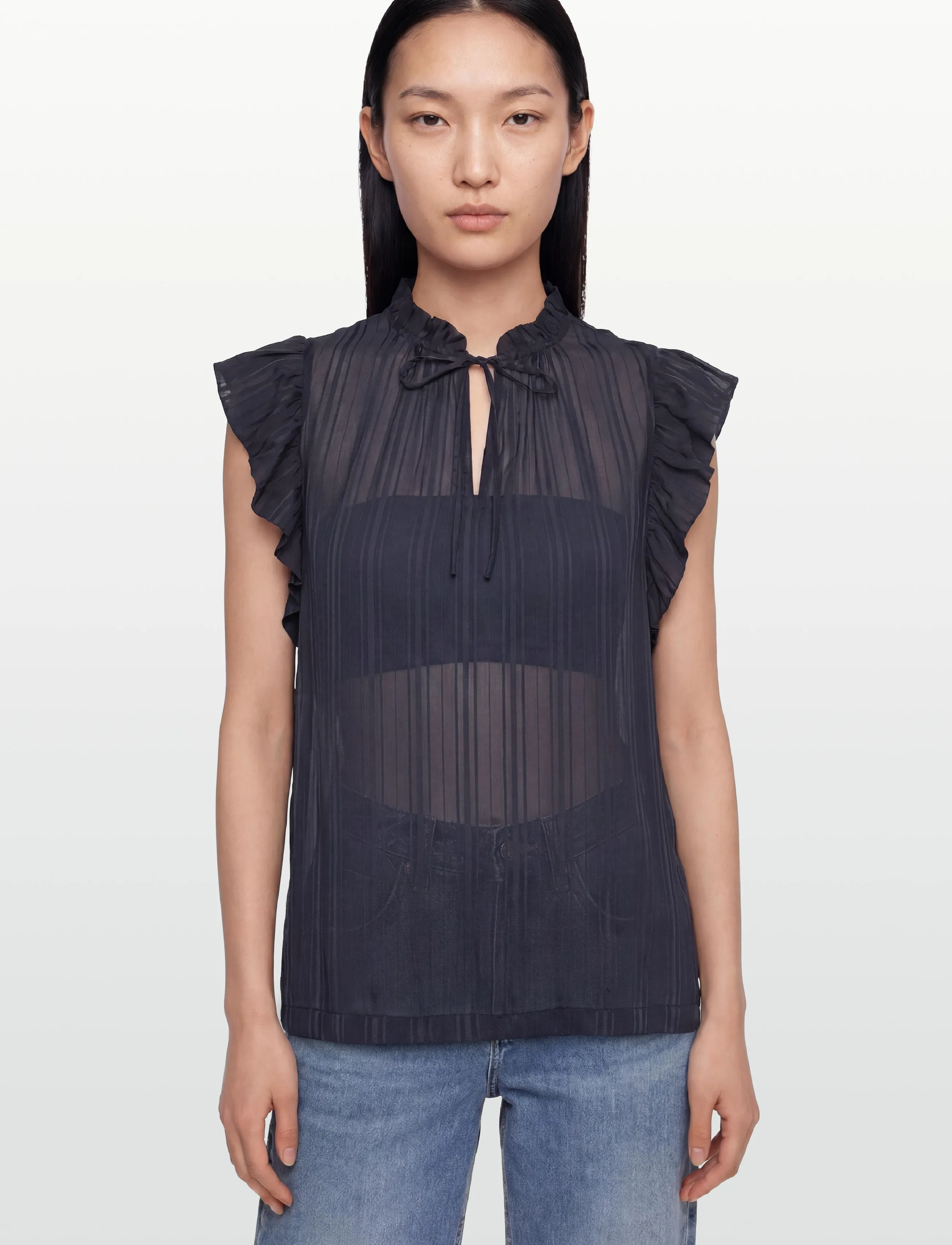 Rosemunde - RWGloria SL Top - kortærmede bluser - navy - 3