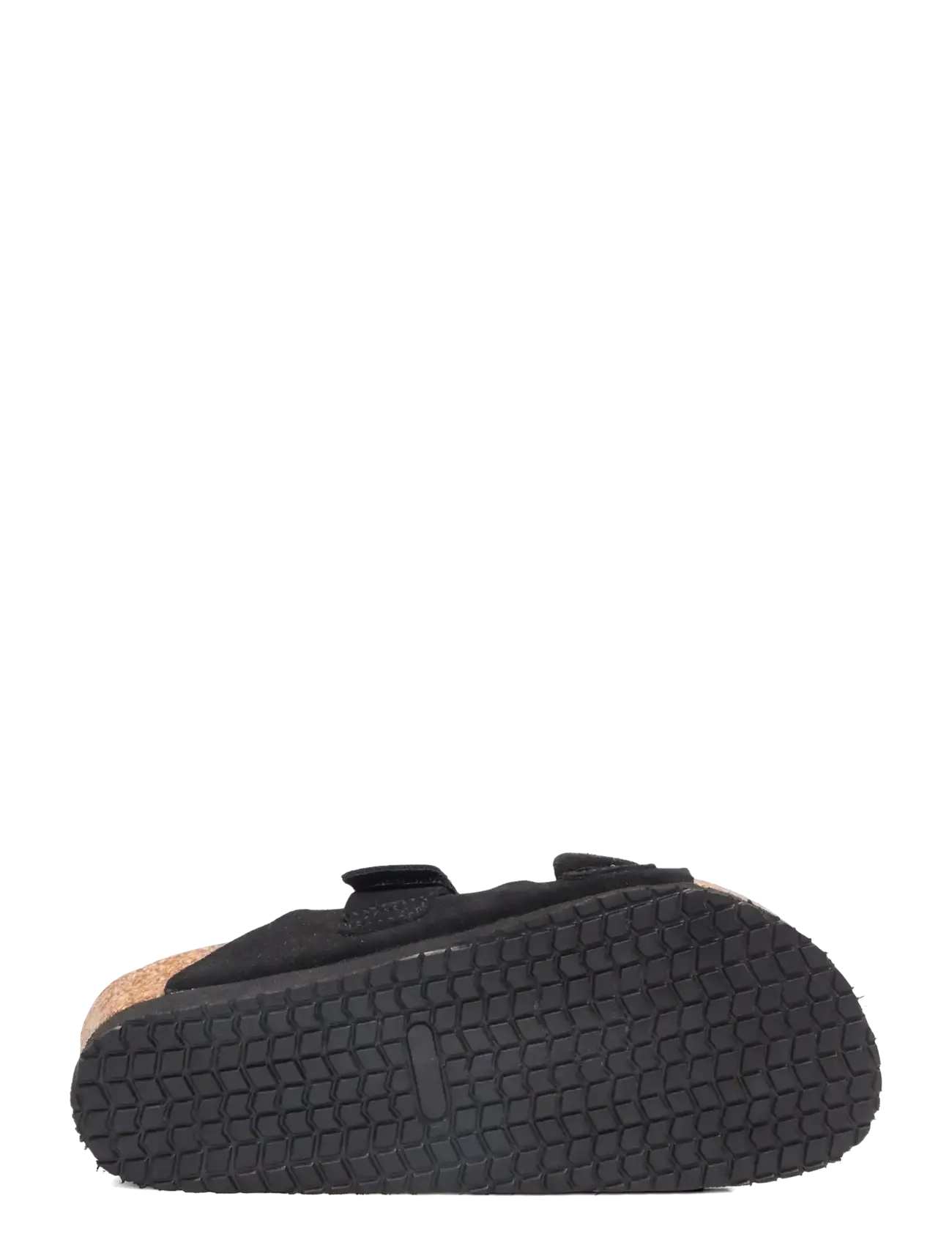 Rosemunde - RHColina Leather Suede Strap Sandal - flade sandaler - black - 4