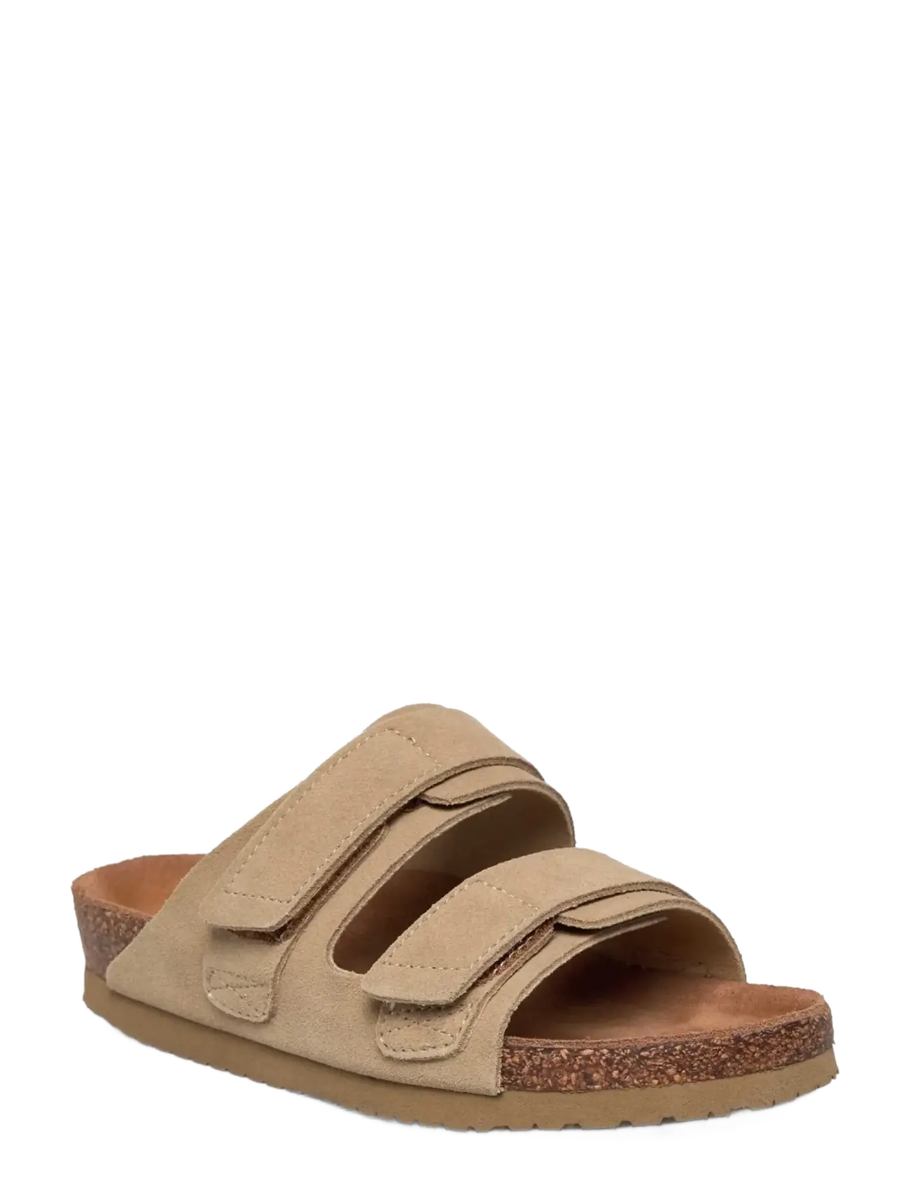 Rosemunde Rhcolina Leather Suede Strap Sandal, 41, Sandals, Beige - Flat Frauen