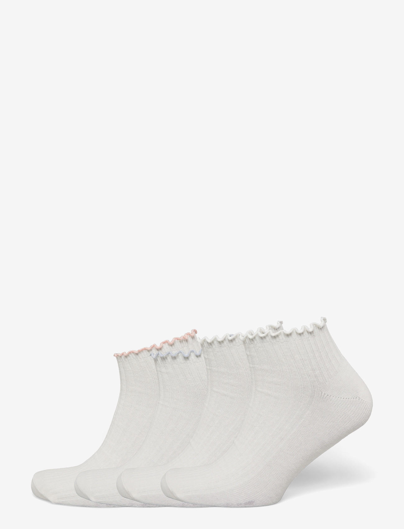 Rosemunde - RHSisse Footie Socks - 4-pack - lühikese säärega sokid - white w/ nantucket blue white - 0