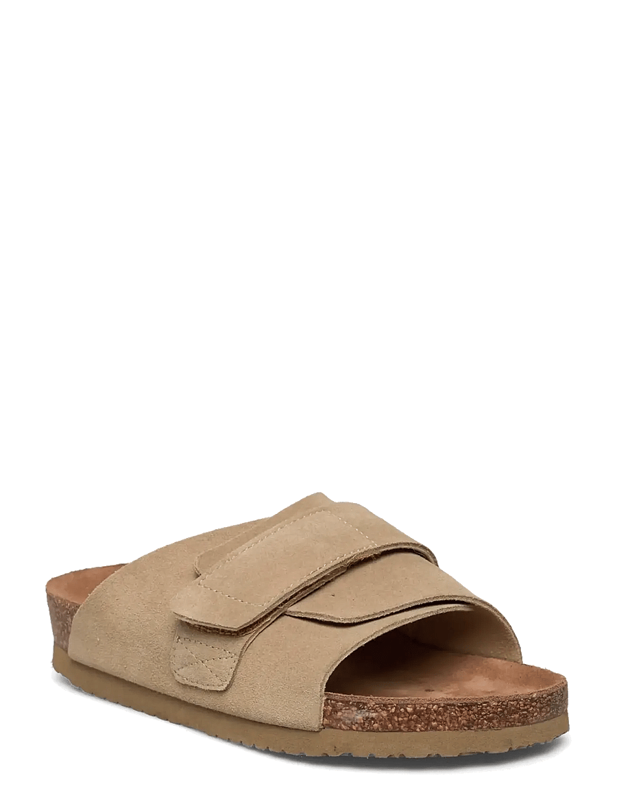 Rosemunde - RHWColina Leather Suede Sandal - matalat sandaalit - taupe - 1