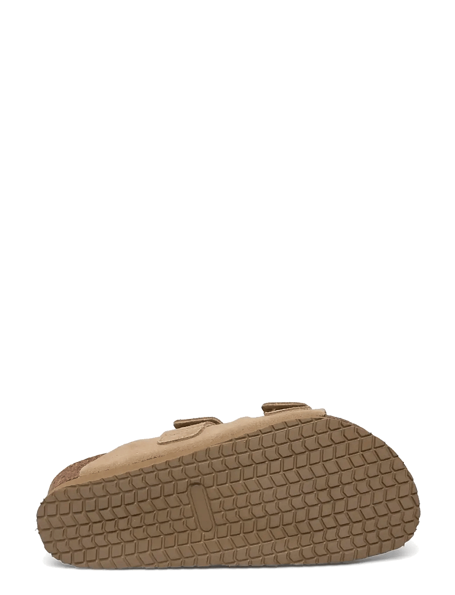 Rosemunde - RHWColina Leather Suede Sandal - platta sandaler - taupe - 3
