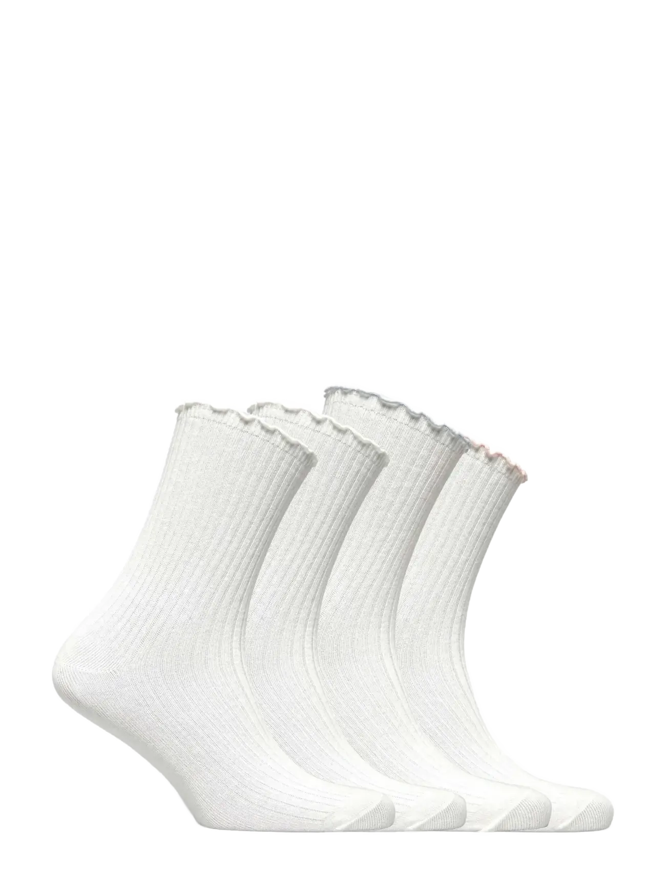 Rosemunde RHSisse Socks - 4-pack - Unterwäsche - WHITE W/ NANTUCKET BLUE WHITE / white