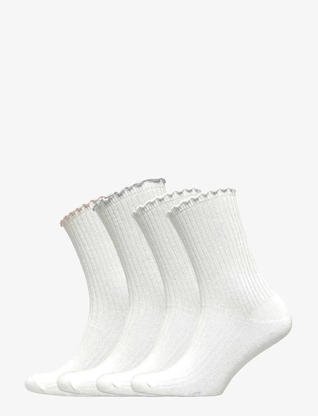 Rosemunde - RHSisse Socks - 4-pack - white w/ nantucket blue white - 1