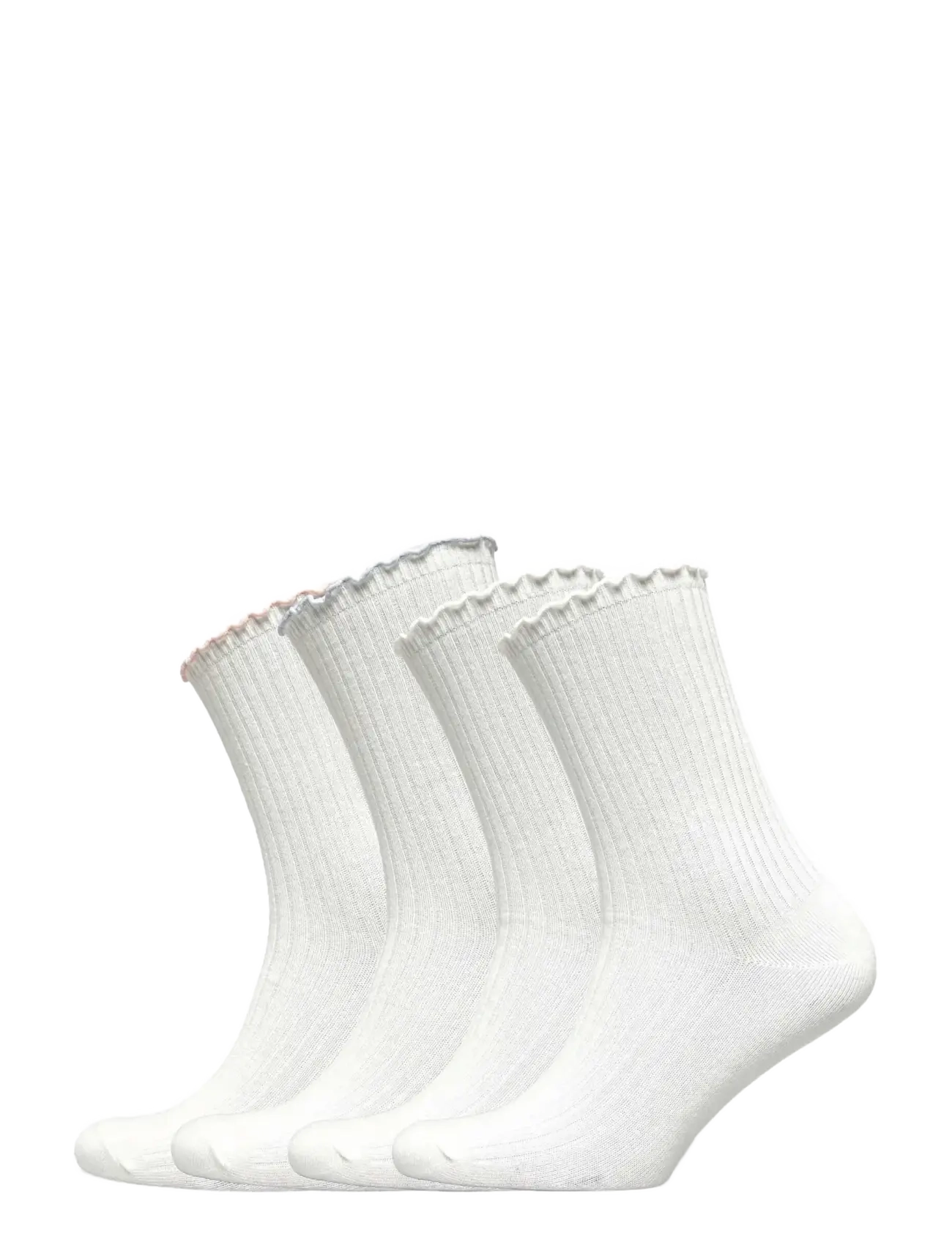 Rosemunde - RHSisse Socks - 4-pack - madalaimad hinnad - white w/ nantucket blue white - 1