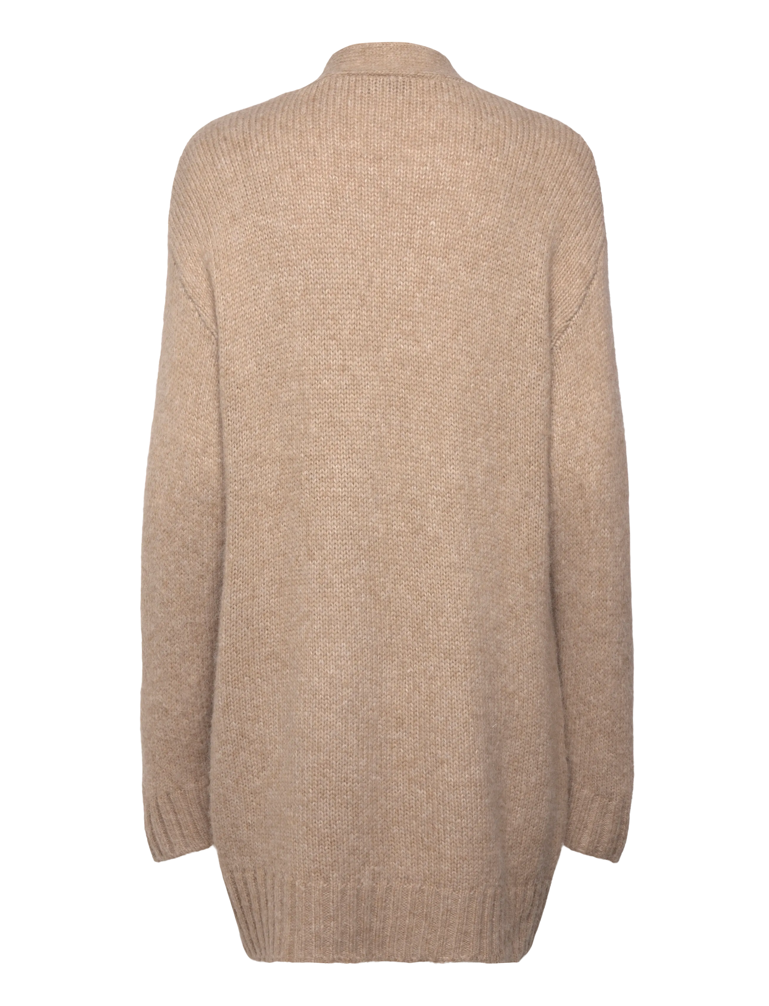 Rwtulip Wool Blend Long Knit Cardig 2