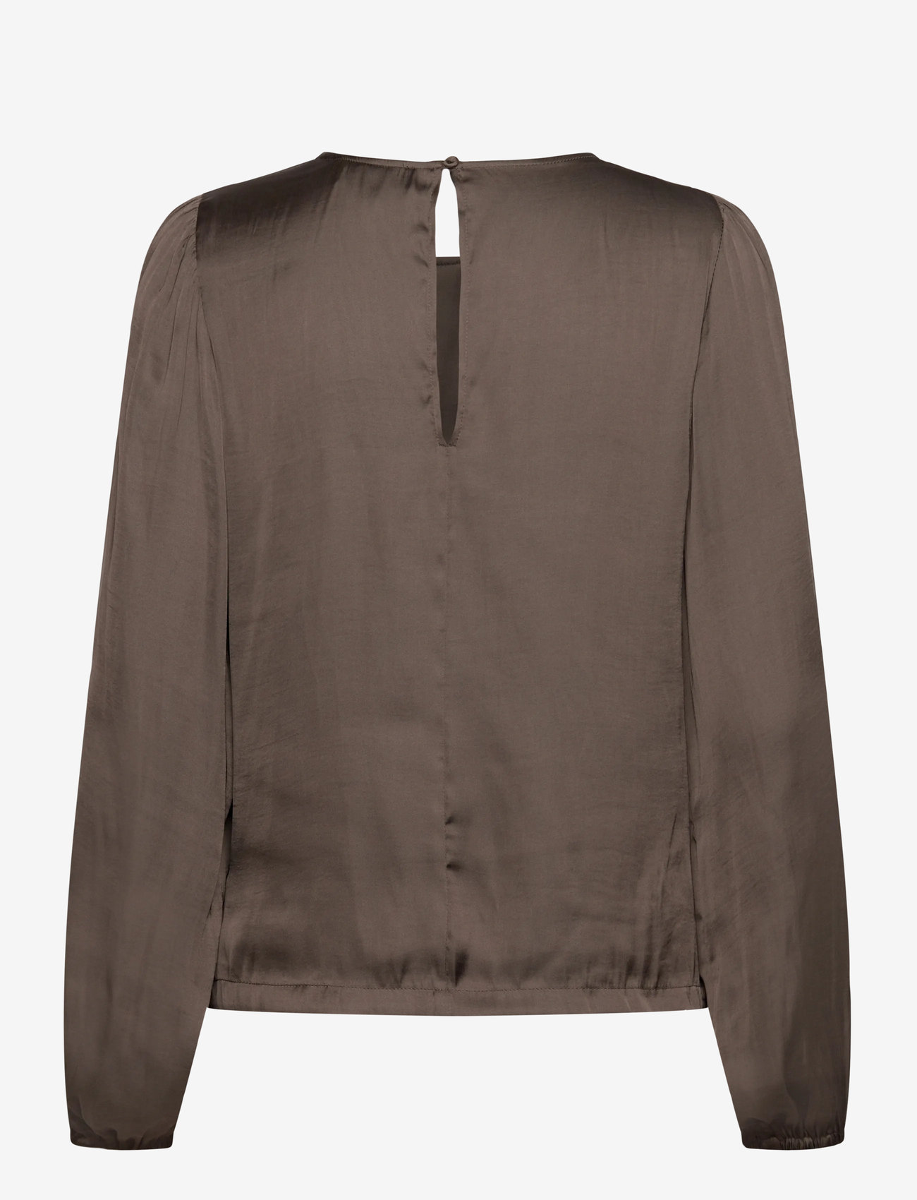 Rosemunde - RWMessina LS Regular Blouse - langärmlige blusen - falcon - 1