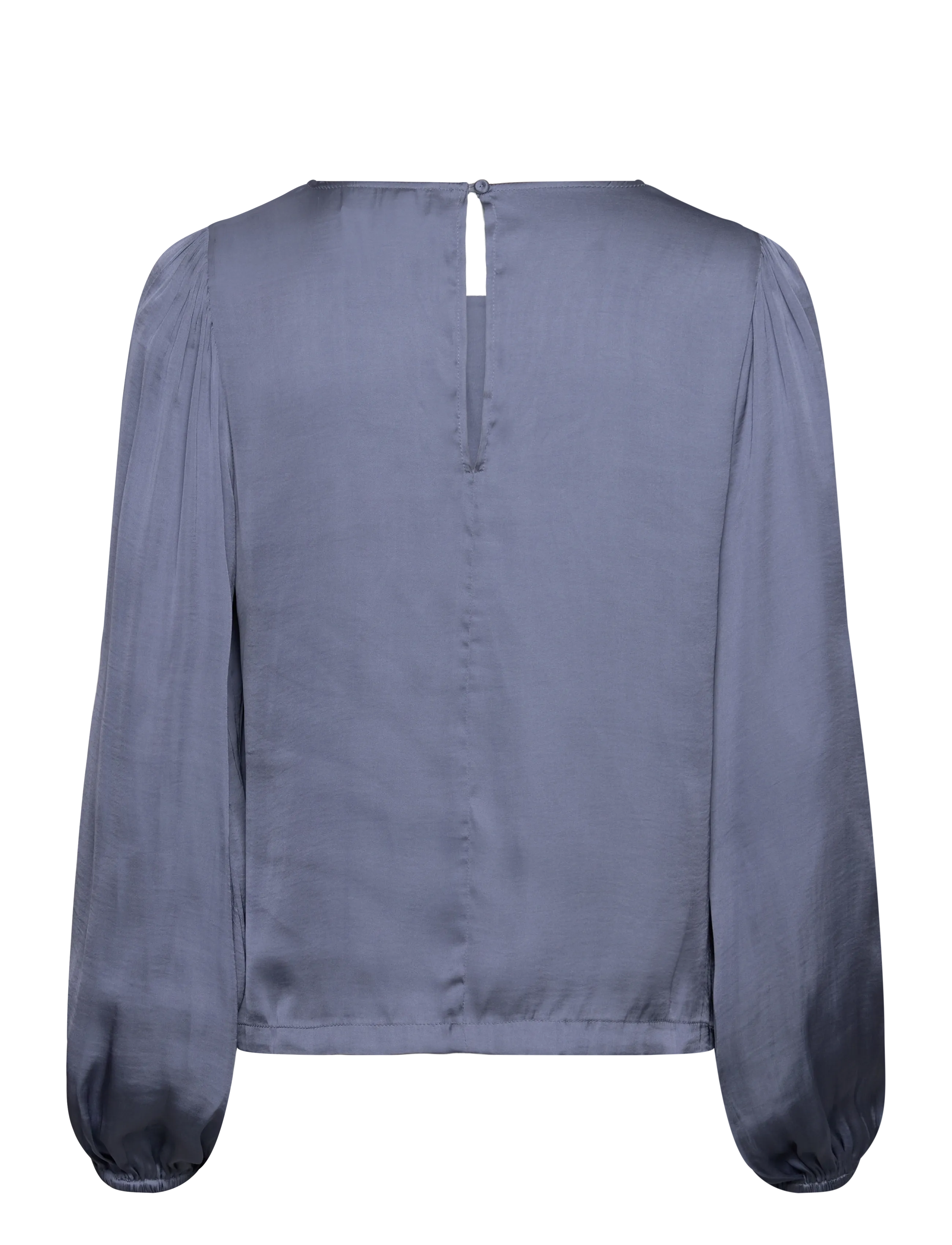 Rosemunde - RWMessina LS Regular Blouse - langärmelige blusen - infinity - 1
