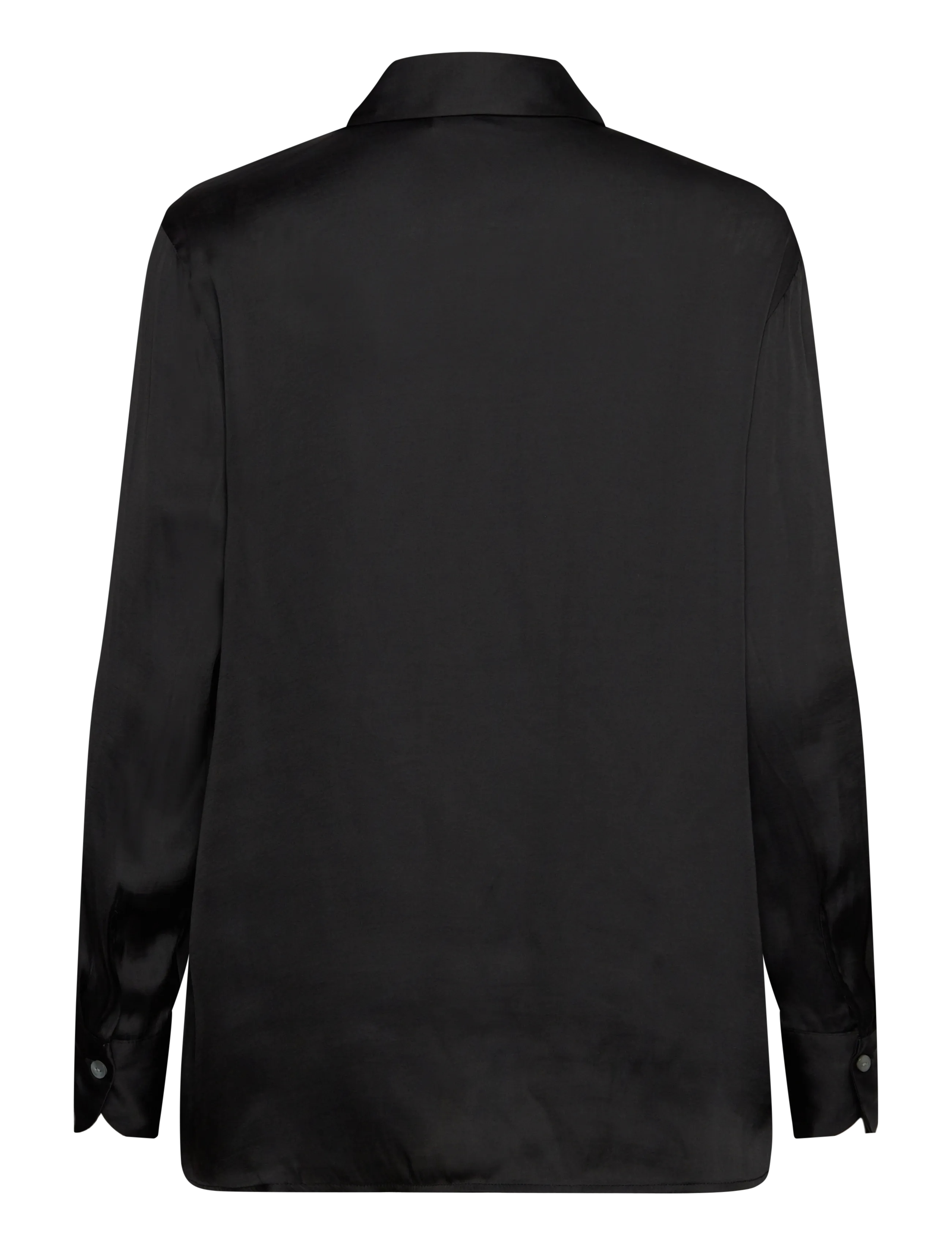 Rosemunde - RWMessina LS Bow Shirt - koszule z długimi rękawami - black - 1
