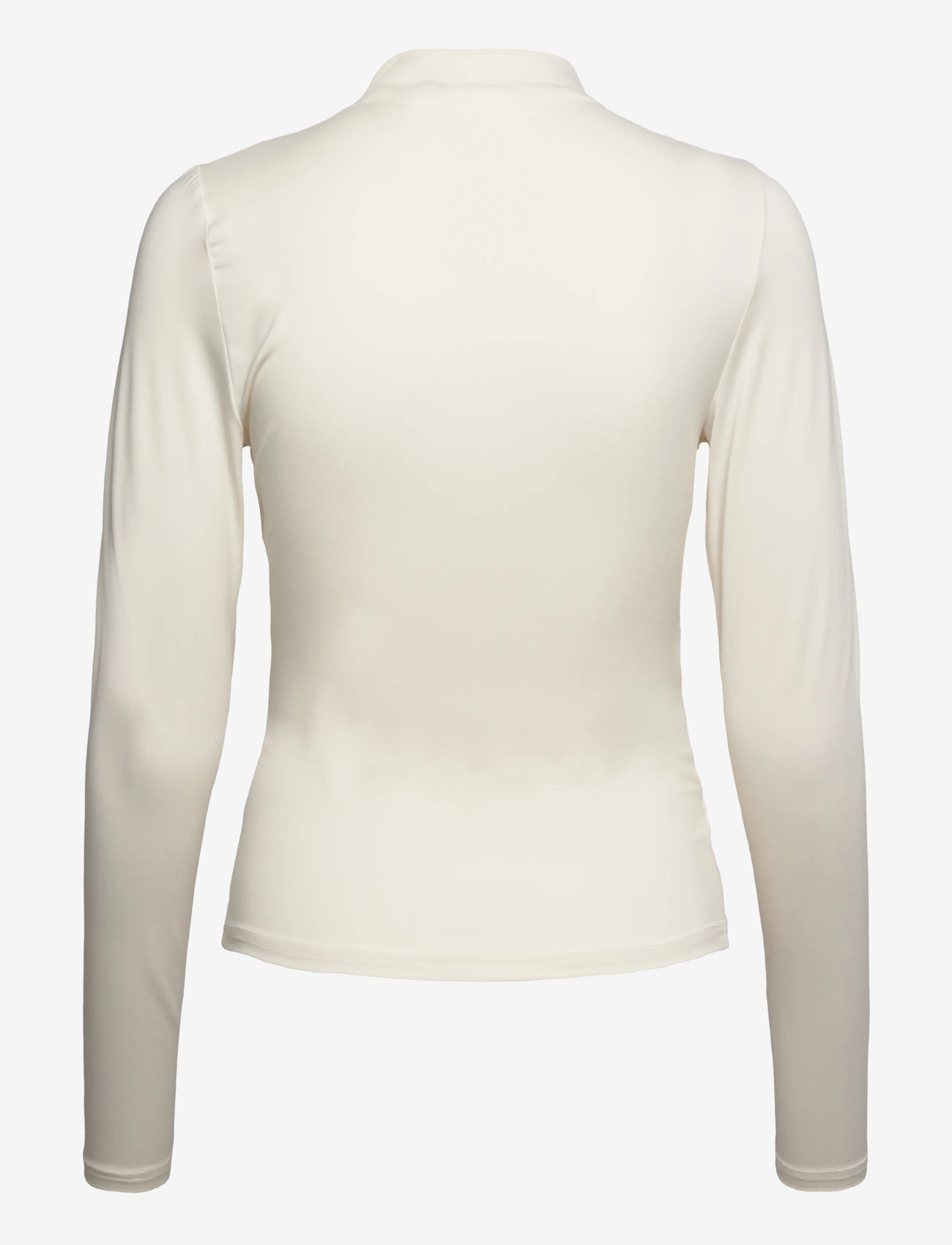 Rosemunde - RWBillie LS Turtle Neck T-shirt - långärmade toppar - ivory - 1