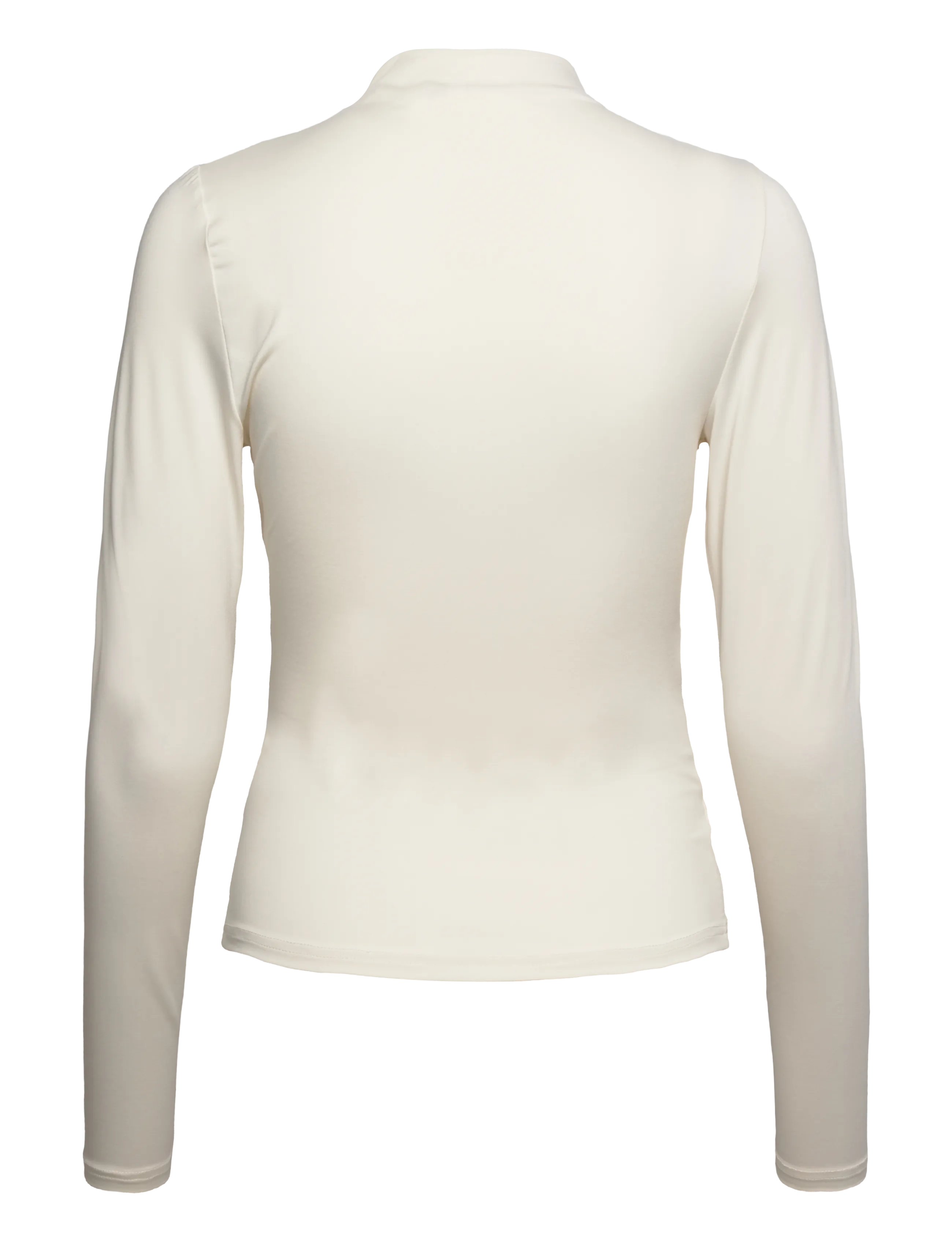 Rosemunde - RWBillie LS Turtle Neck T-shirt - langærmede toppe - ivory - 1