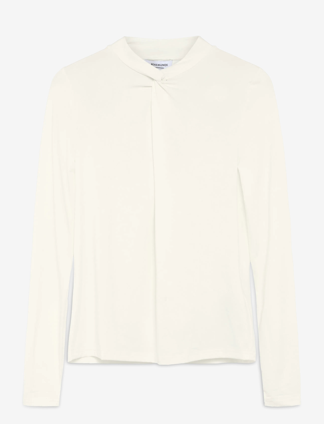 Rosemunde - RWBillie LS Regular T-shirt - långärmade toppar - ivory - 1