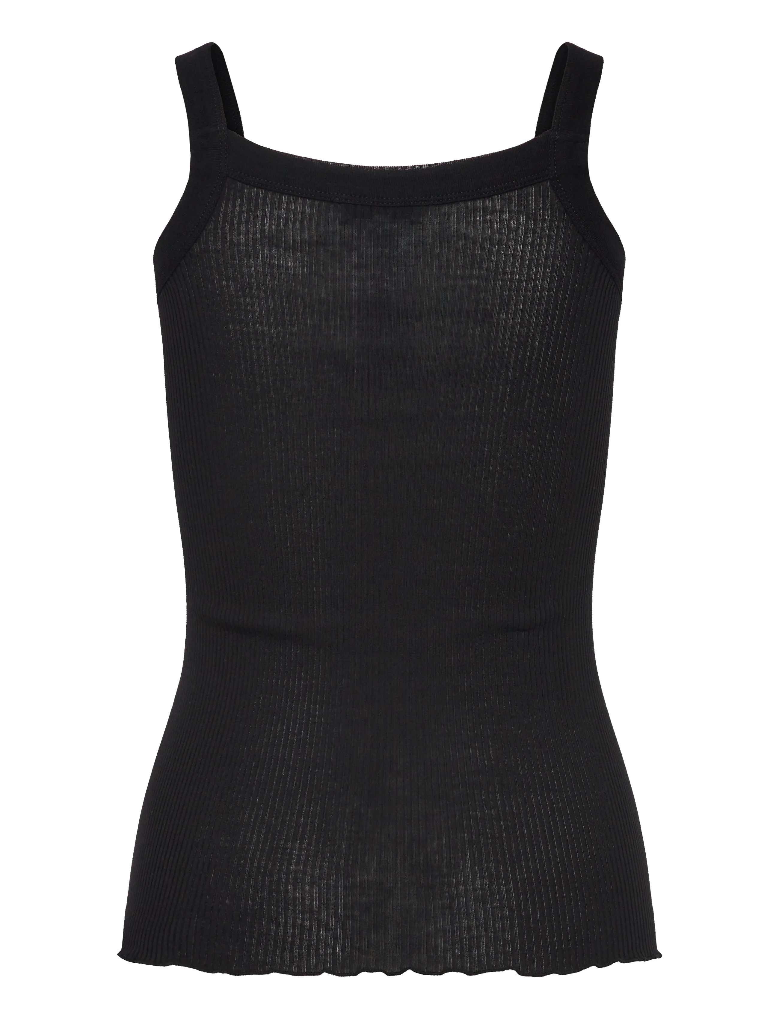 Rosemunde - RWBeatrice SL Strap Top - linnen - black - 1