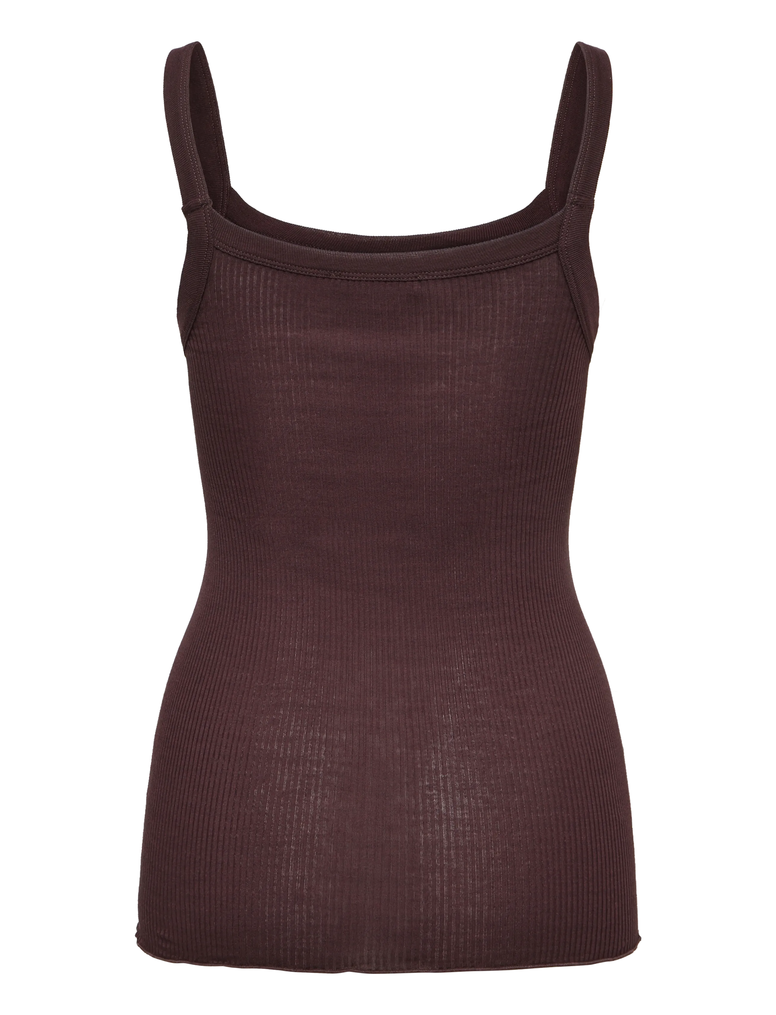 Rosemunde - RWBeatrice SL Strap Top - Ärmellose tops - fudge - 1