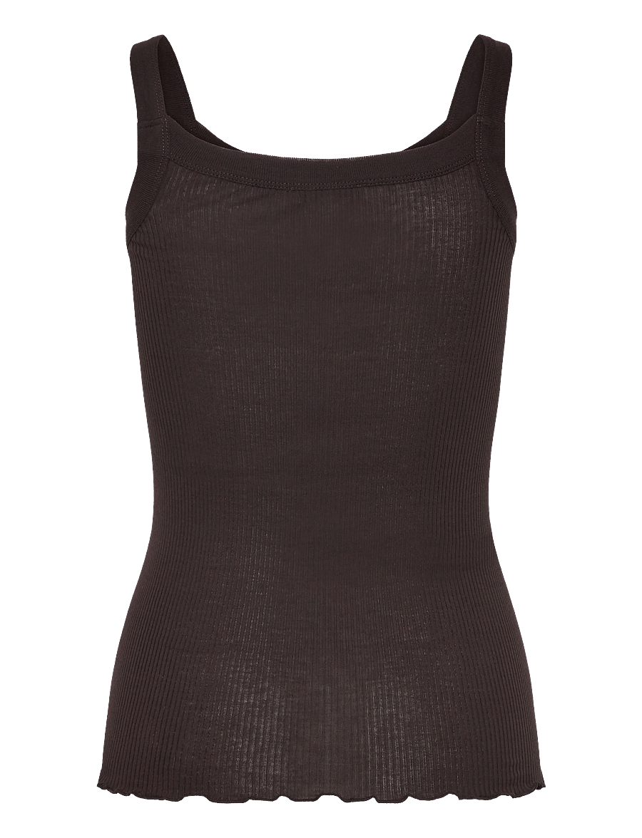 Rosemunde - RWBeatrice SL Strap Top - Ärmellose tops - ganache - 1